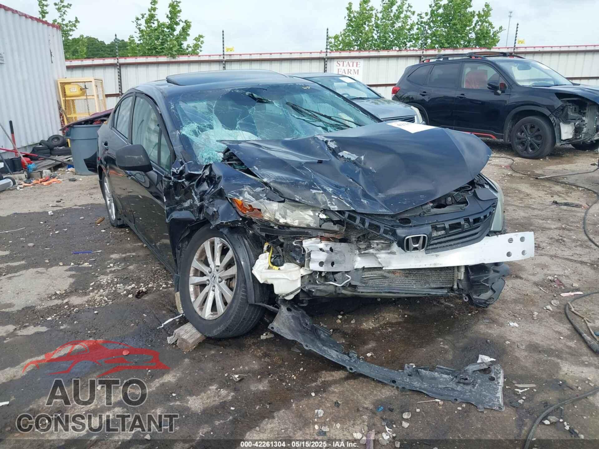 HONDA CIVIC 2012 - 2HGFB2F93CH505165