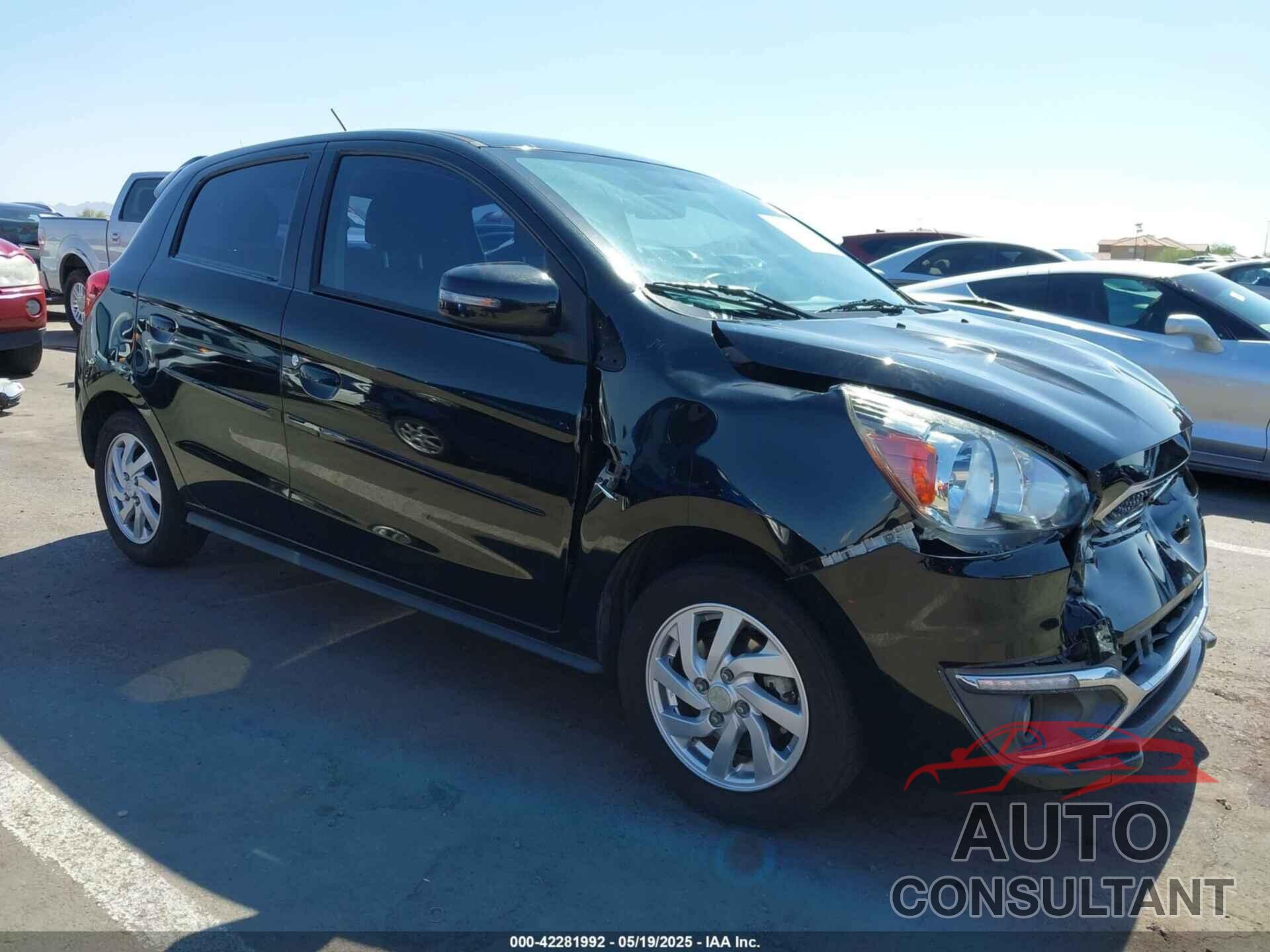 MITSUBISHI MIRAGE 2017 - ML32A4HJ5HH008640