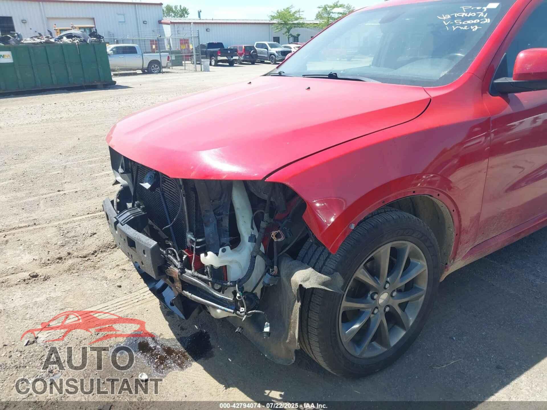 DODGE DURANGO 2014 - 1C4RDJAG4EC500021