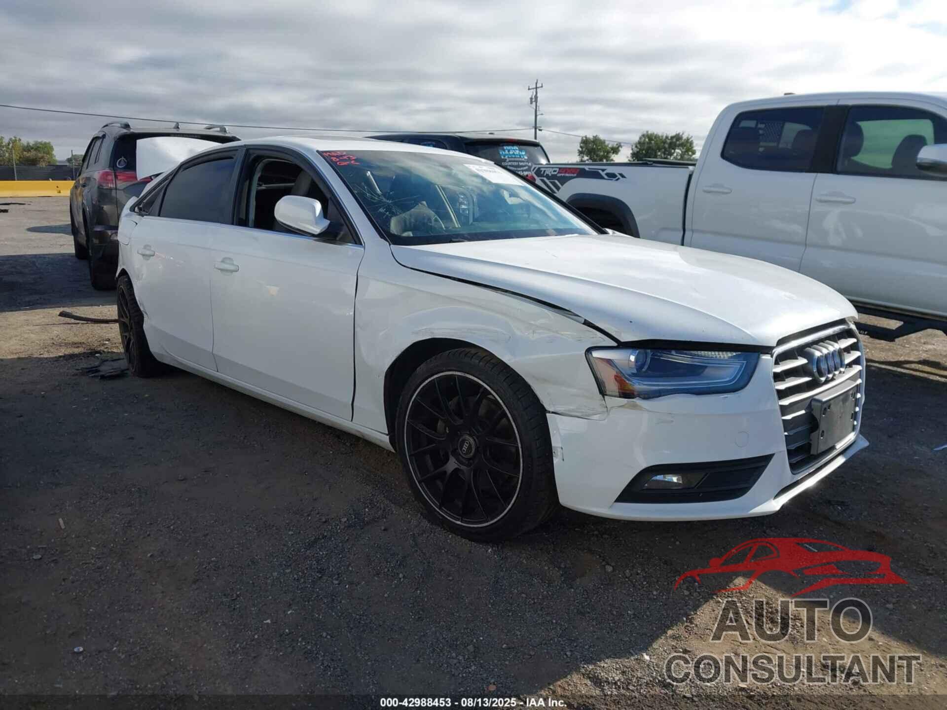 AUDI A4 2013 - WAUAFAFL8DN051021
