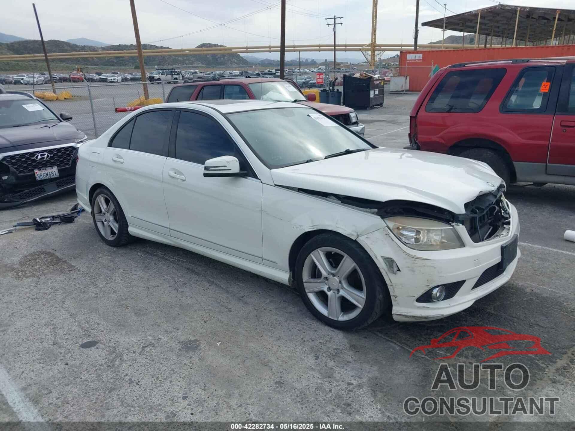 MERCEDES-BENZ C 300 2010 - WDDGF5EB9AR114179