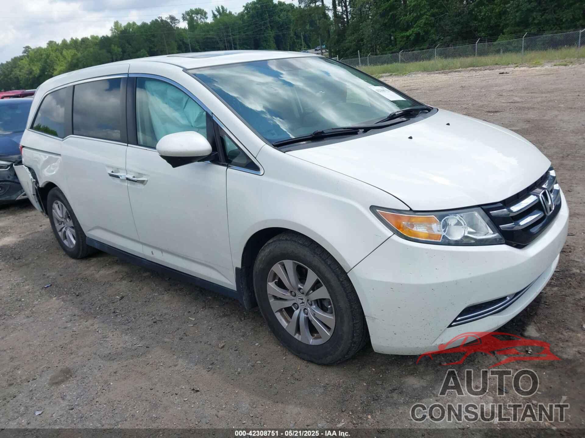 HONDA ODYSSEY 2016 - 5FNRL5H6XGB167658