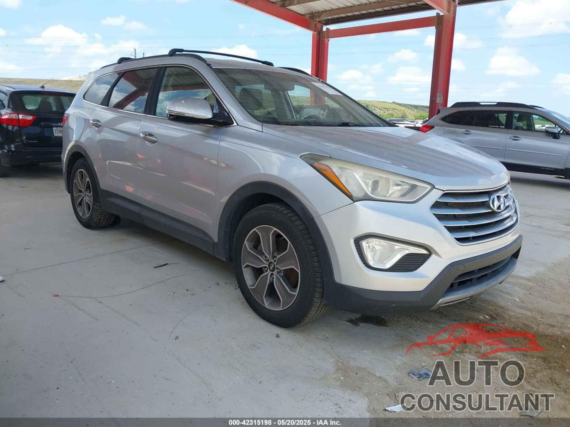 HYUNDAI SANTA FE 2013 - KM8SN4HF7DU010058