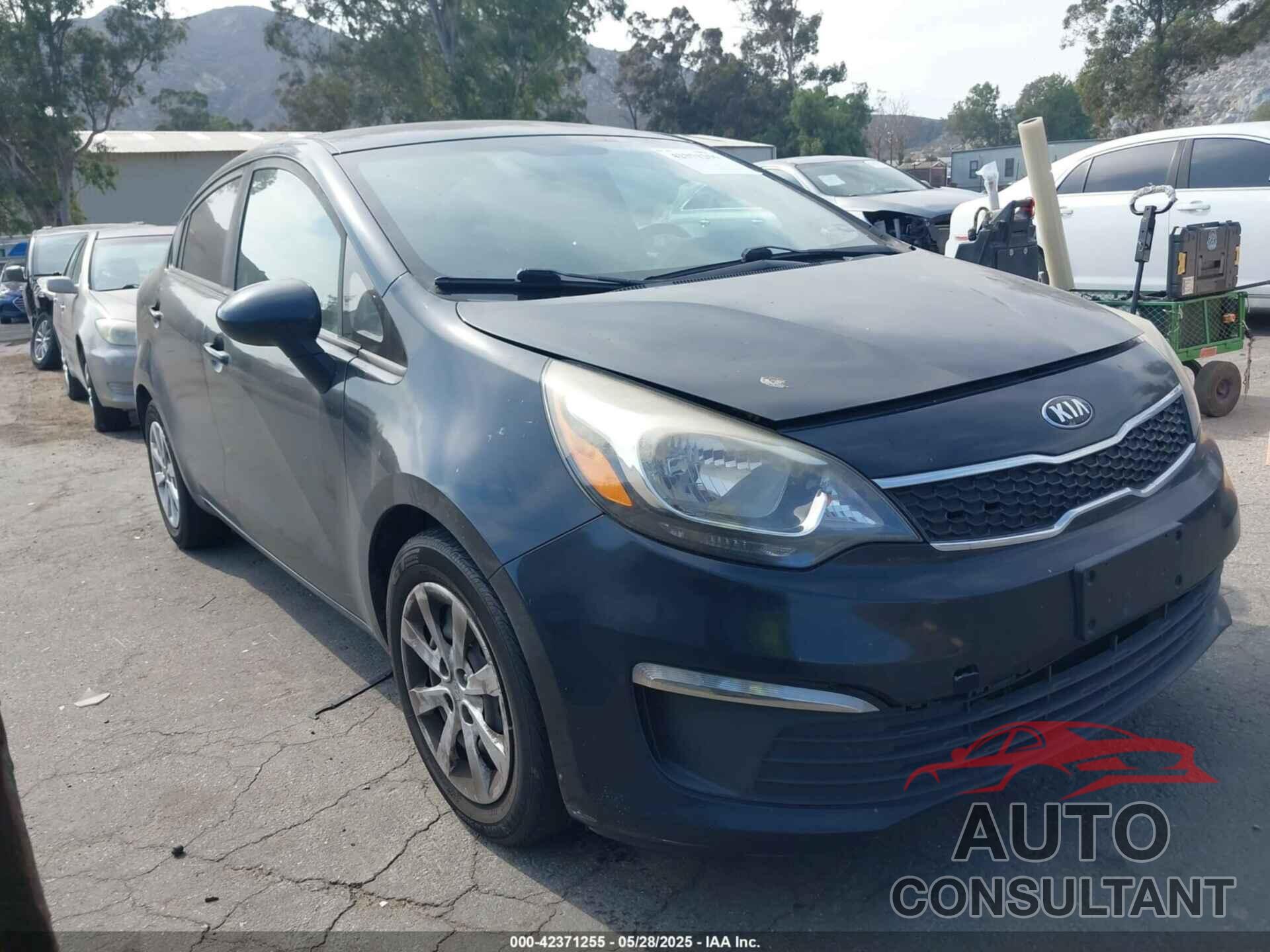 KIA RIO 2016 - KNADN4A3XG6677998