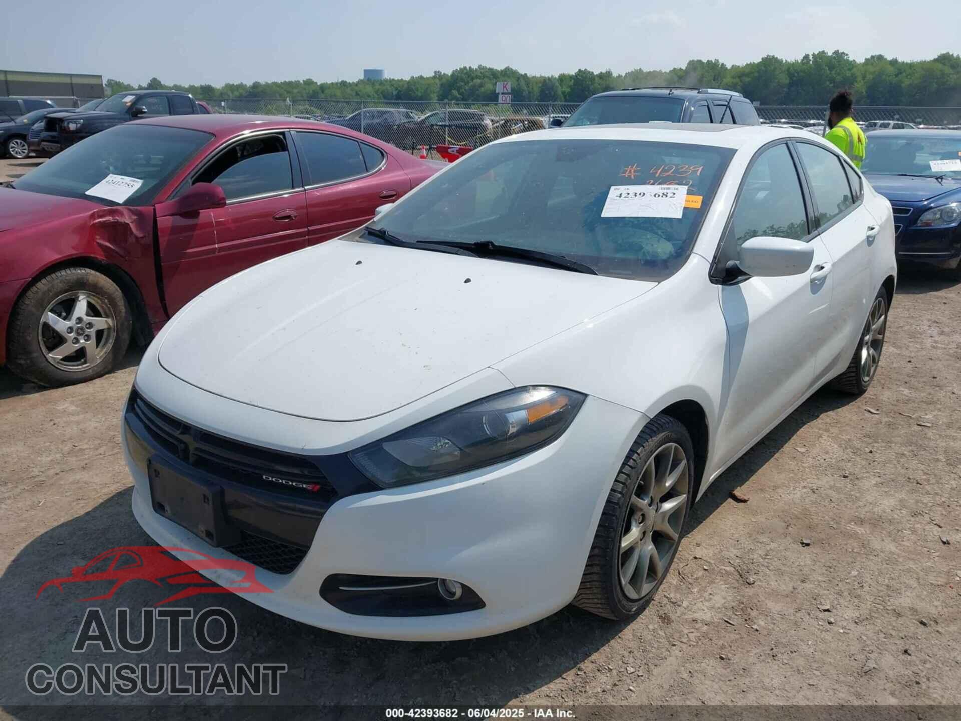 DODGE DART 2015 - 1C3CDFBB1FD141636
