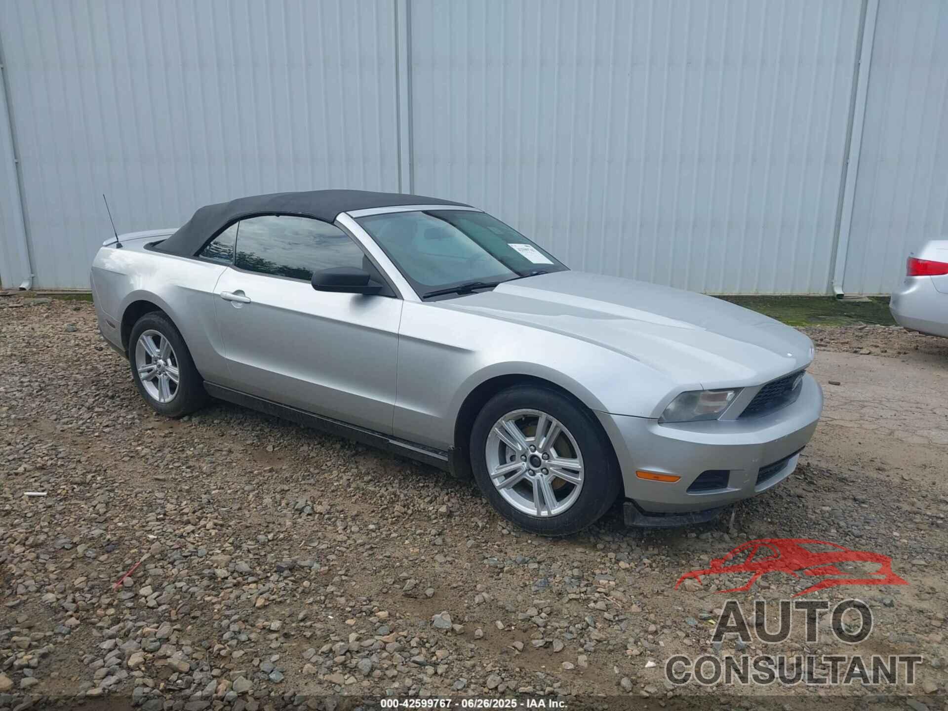 FORD MUSTANG 2010 - 1ZVBP8ENXA5119179