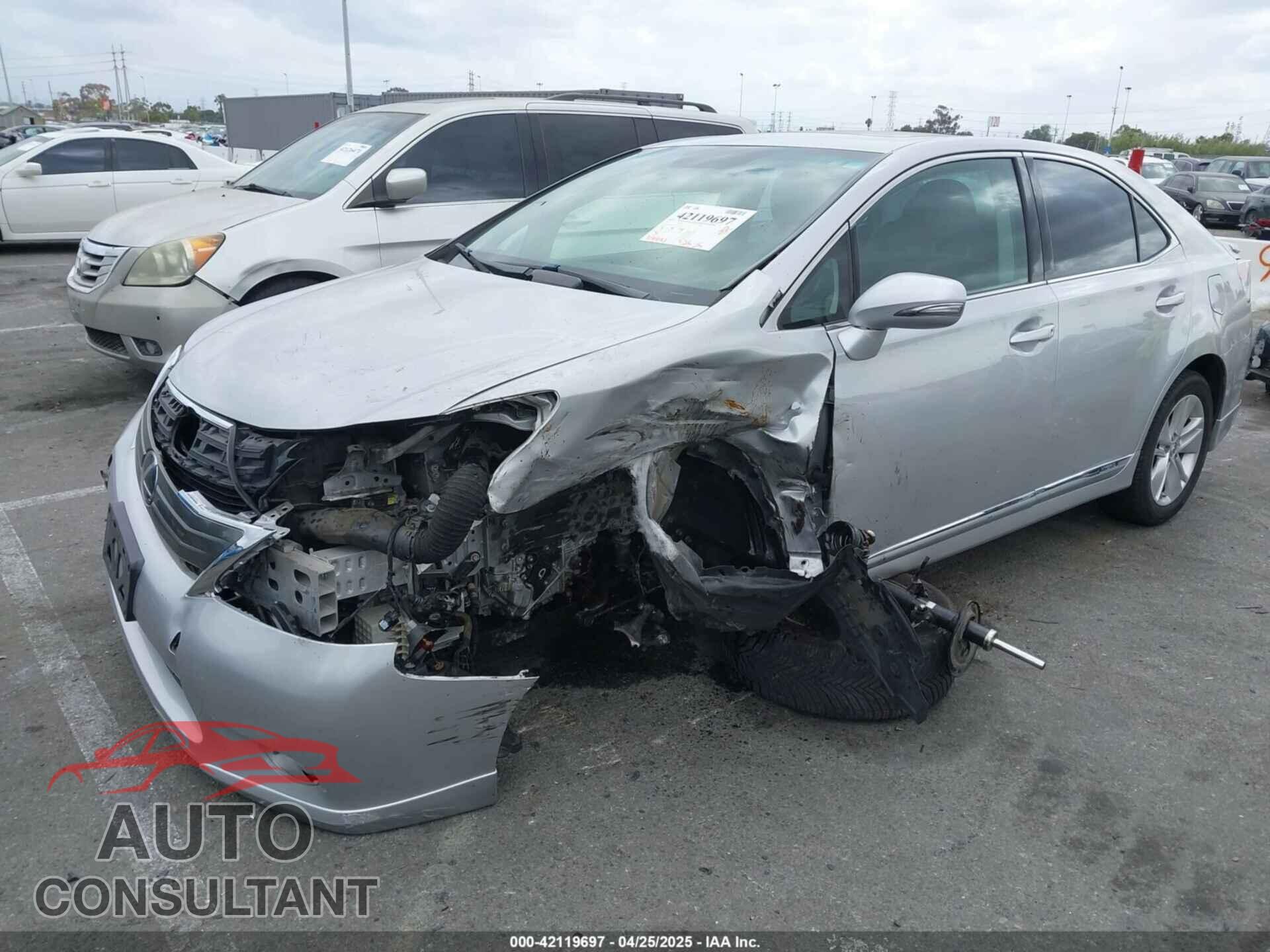 LEXUS HS 250H 2010 - JTHBB1BA9A2017446