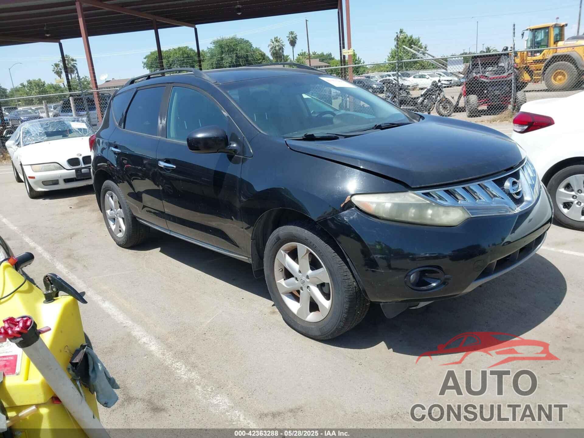 NISSAN MURANO 2009 - JN8AZ18U59W010495