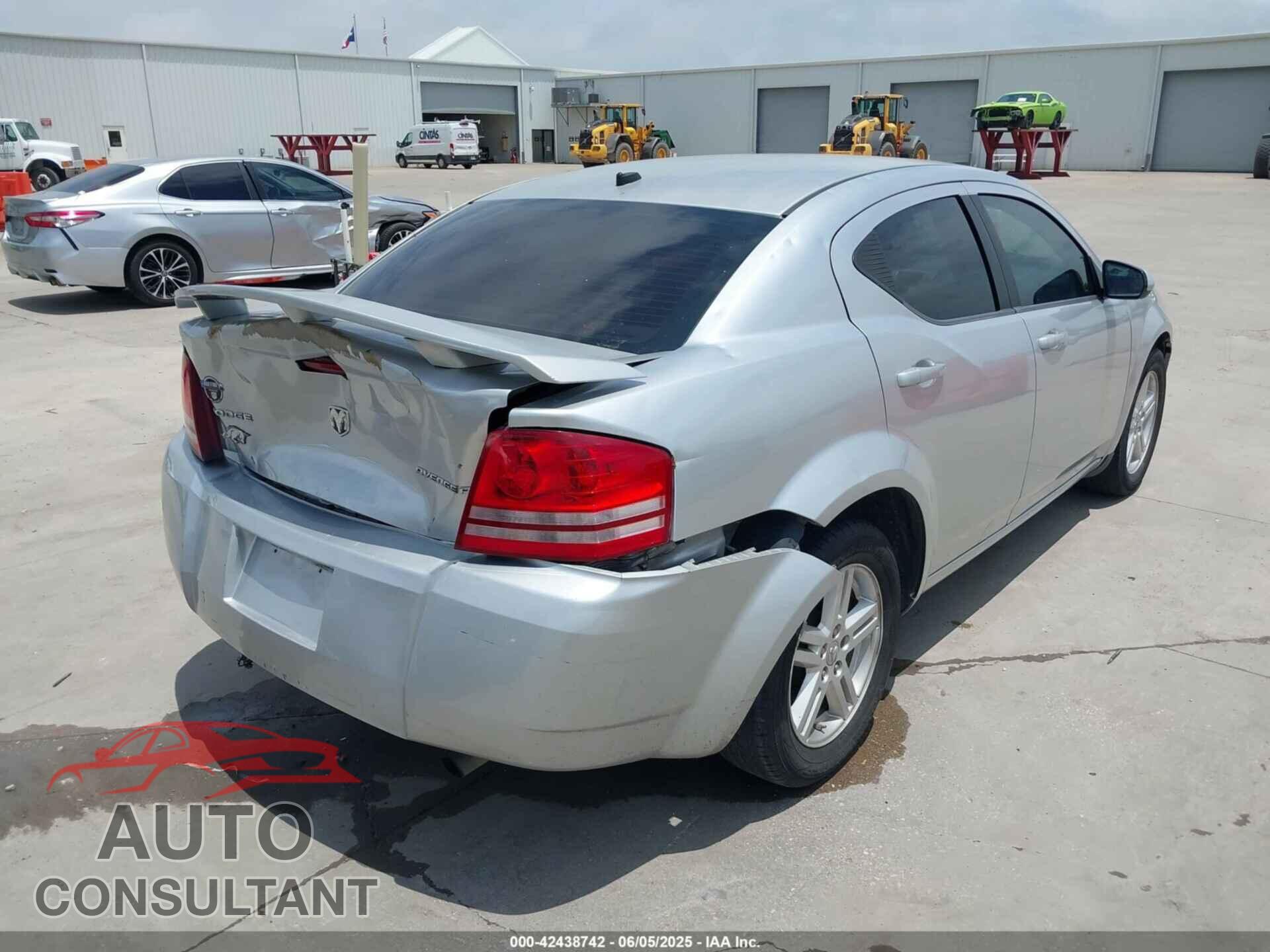 DODGE AVENGER 2010 - 1B3CC1FB4AN204566