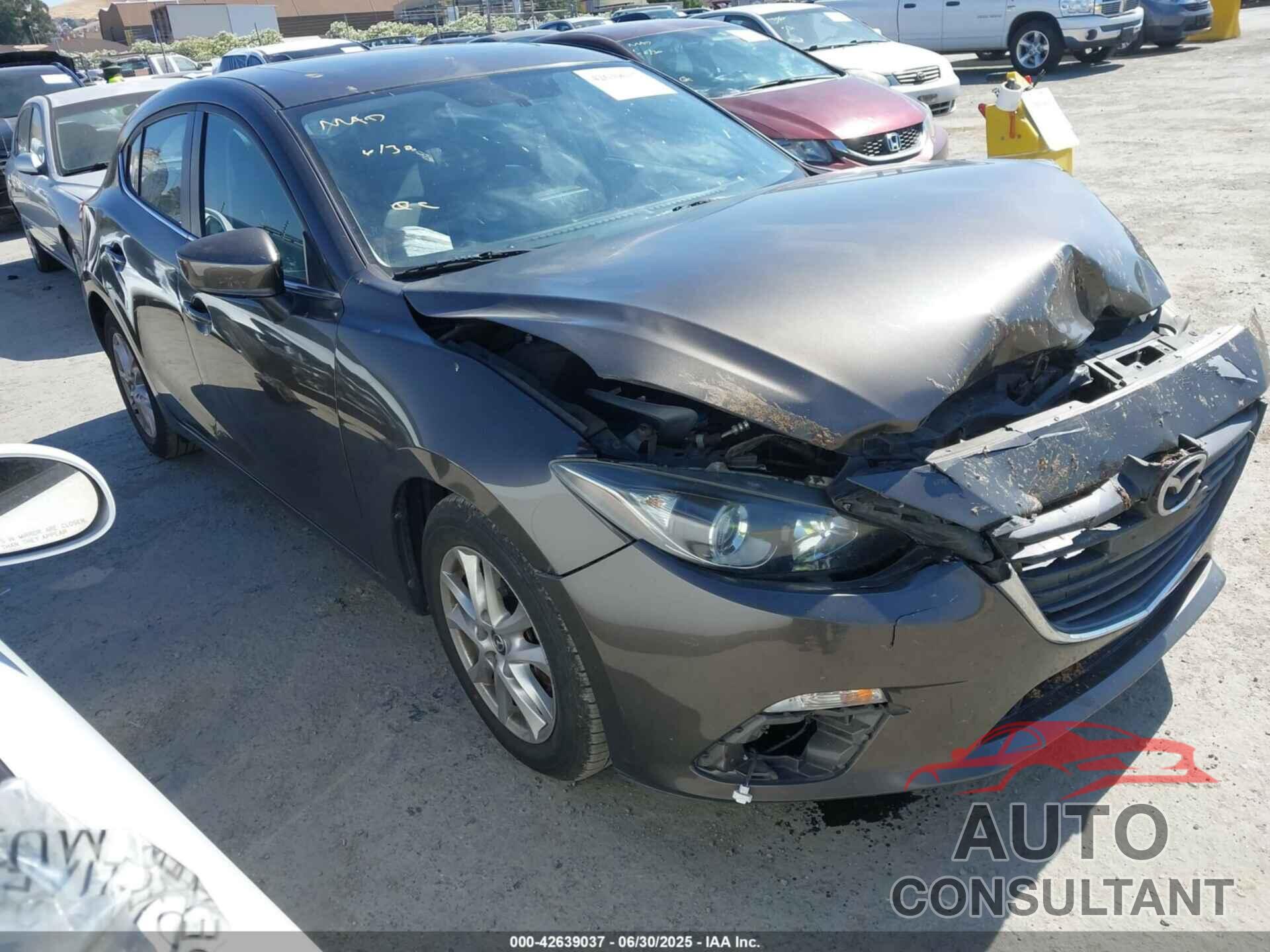 MAZDA MAZDA3 2014 - JM1BM1M73E1207817