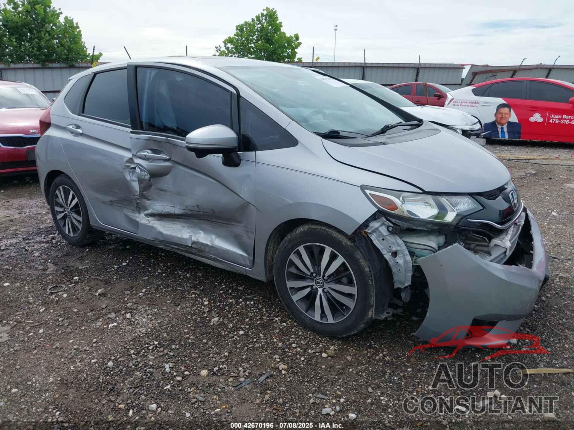 HONDA FIT 2017 - JHMGK5H74HS019365