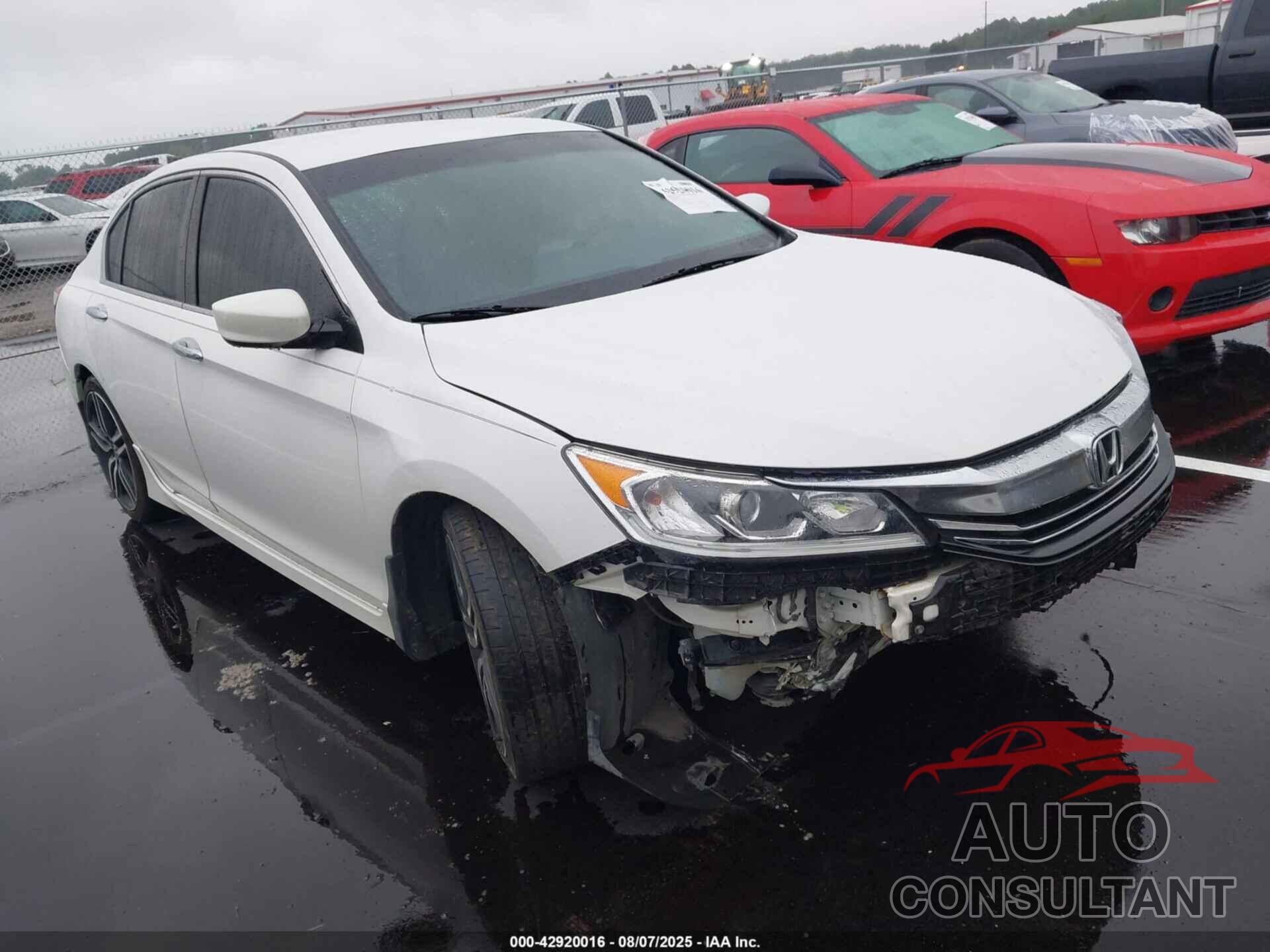 HONDA ACCORD 2016 - 1HGCR2F53GA101945