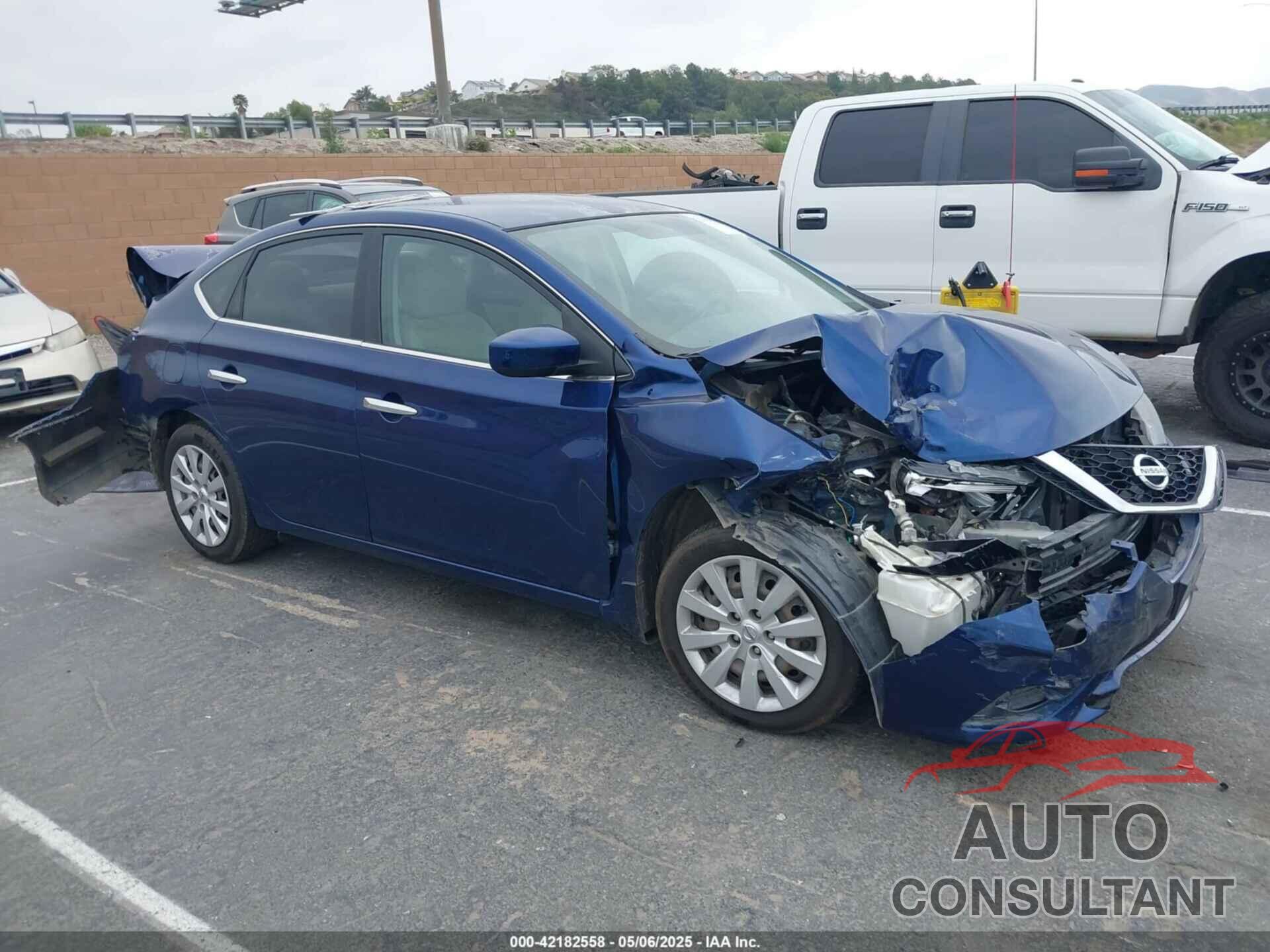 NISSAN SENTRA 2016 - 3N1AB7AP8GY254187
