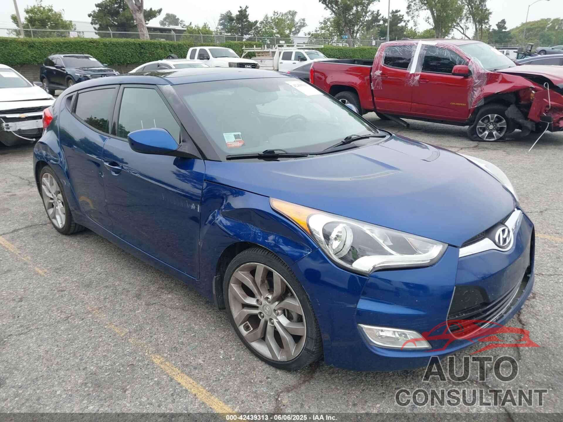 HYUNDAI VELOSTER 2015 - KMHTC6AD0FU243328