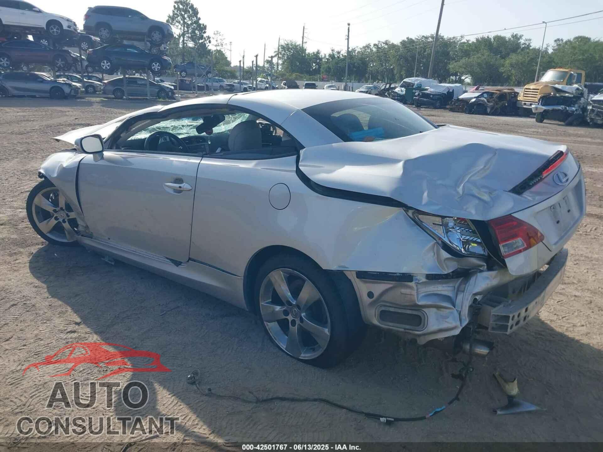 LEXUS IS 250C 2011 - JTHFF2C21B2516455