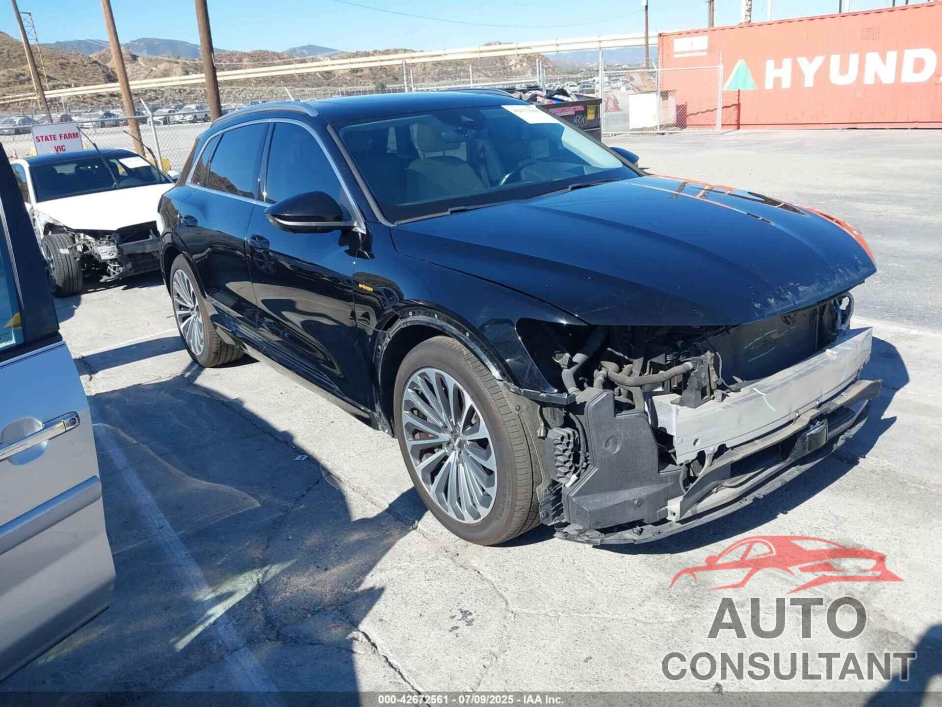 AUDI E-TRON 2019 - WA1VABGE8KB016934