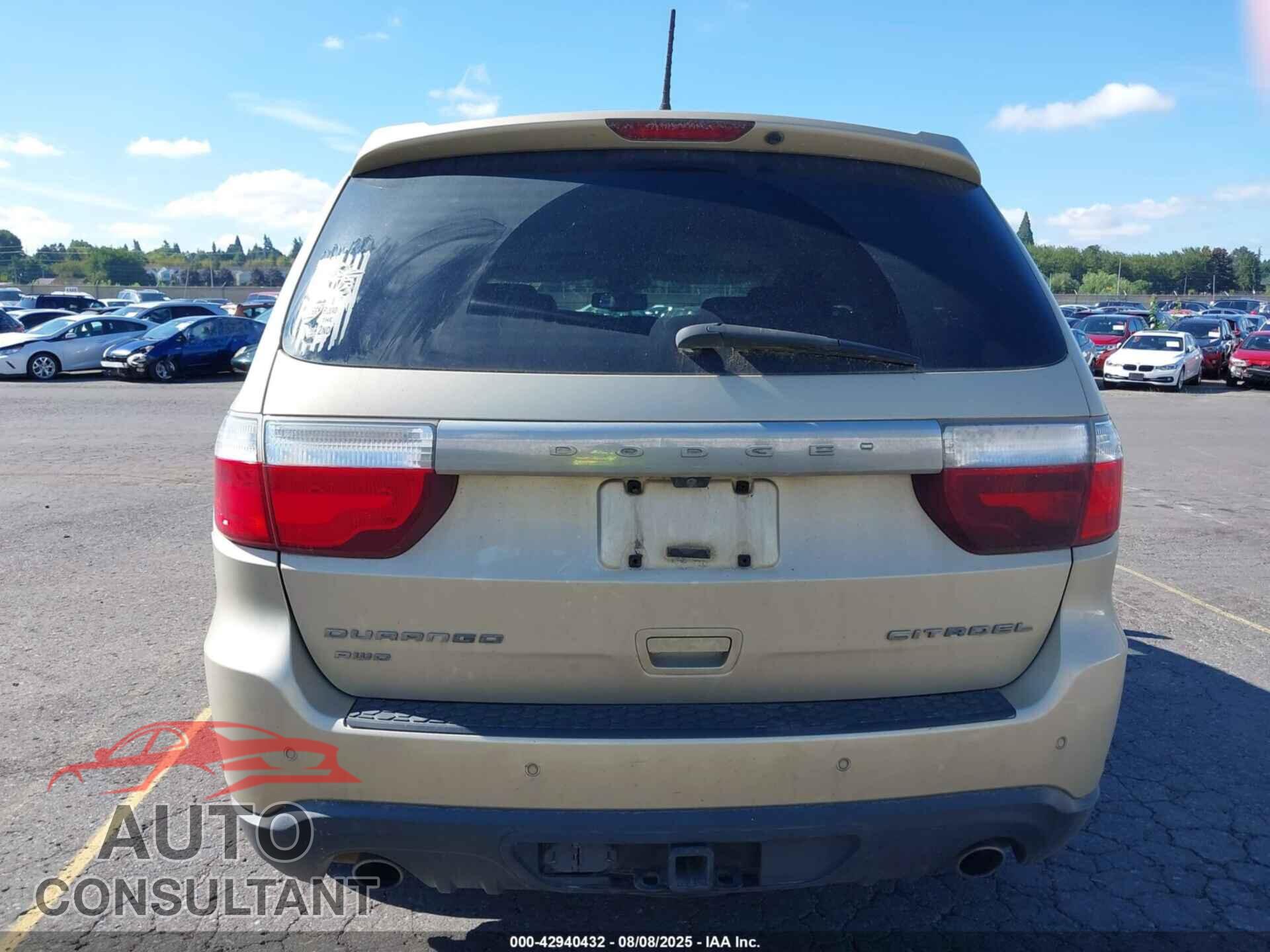 DODGE DURANGO 2012 - 1C4SDJET0CC188298