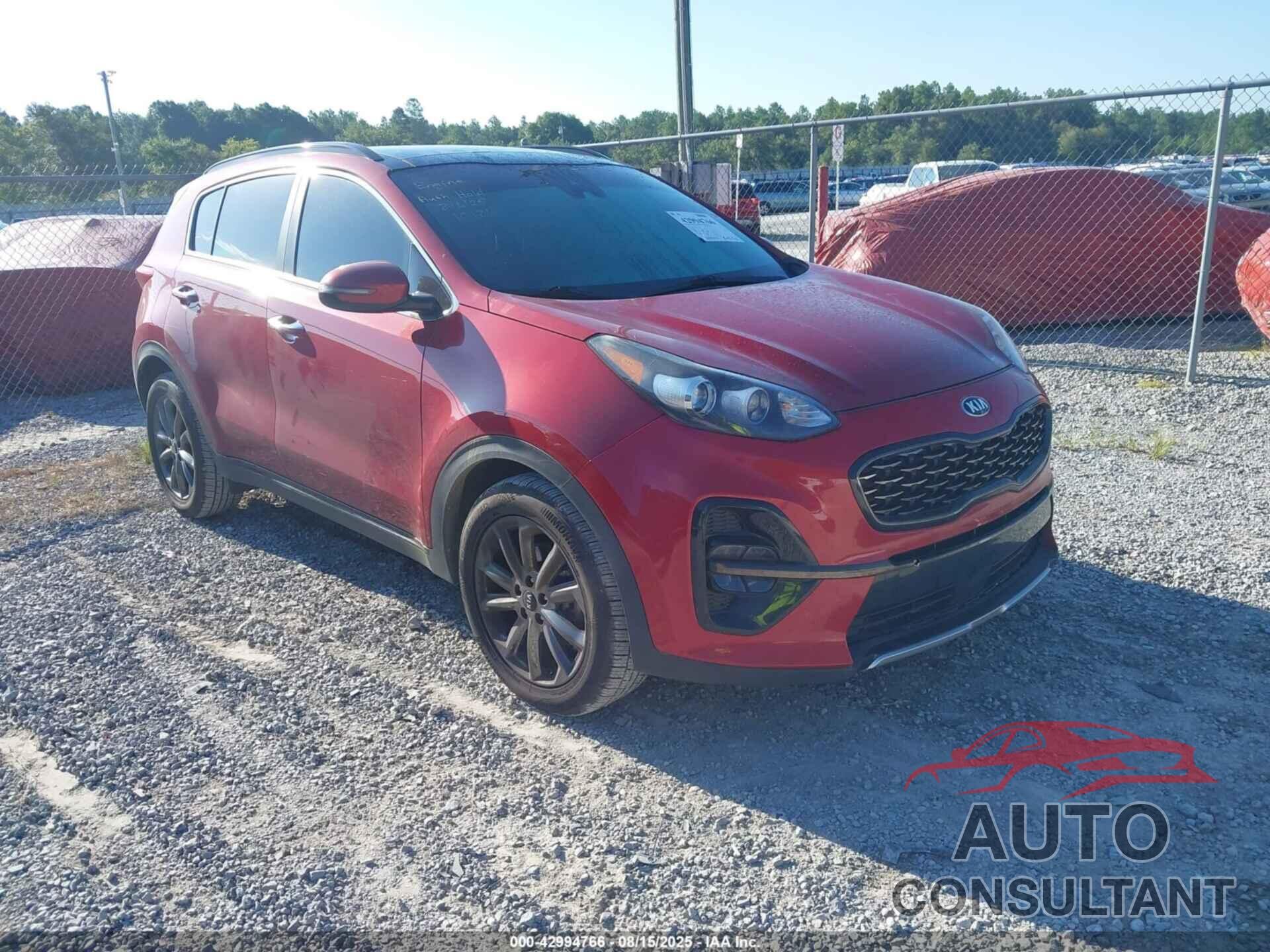 KIA SPORTAGE 2020 - KNDP63ACXL7658704