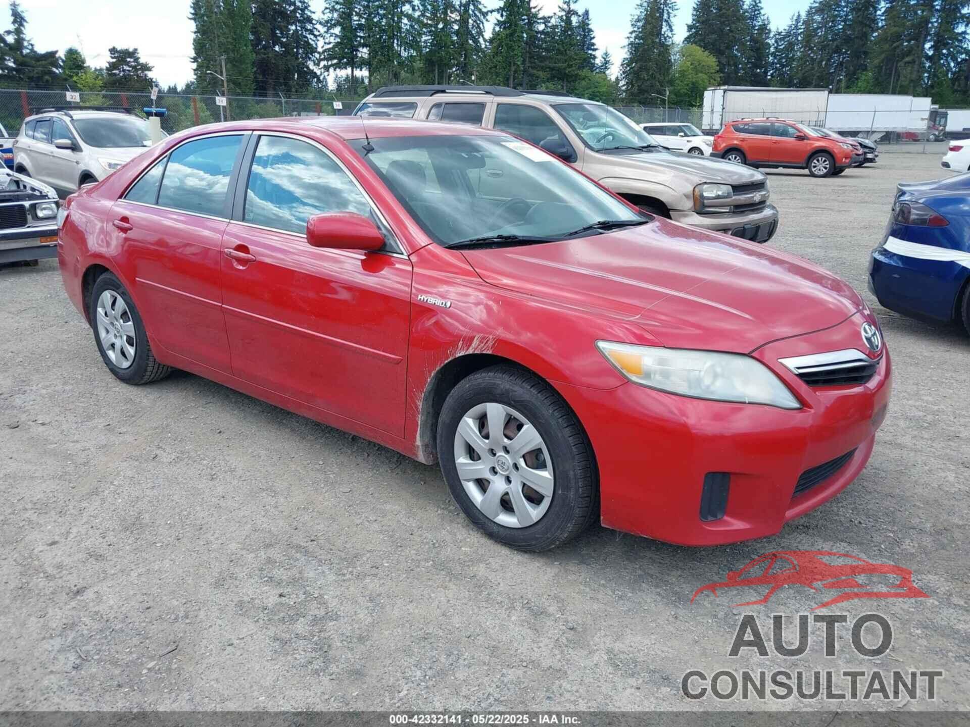 TOYOTA CAMRY HYBRID 2011 - 4T1BB3EK3BU128979