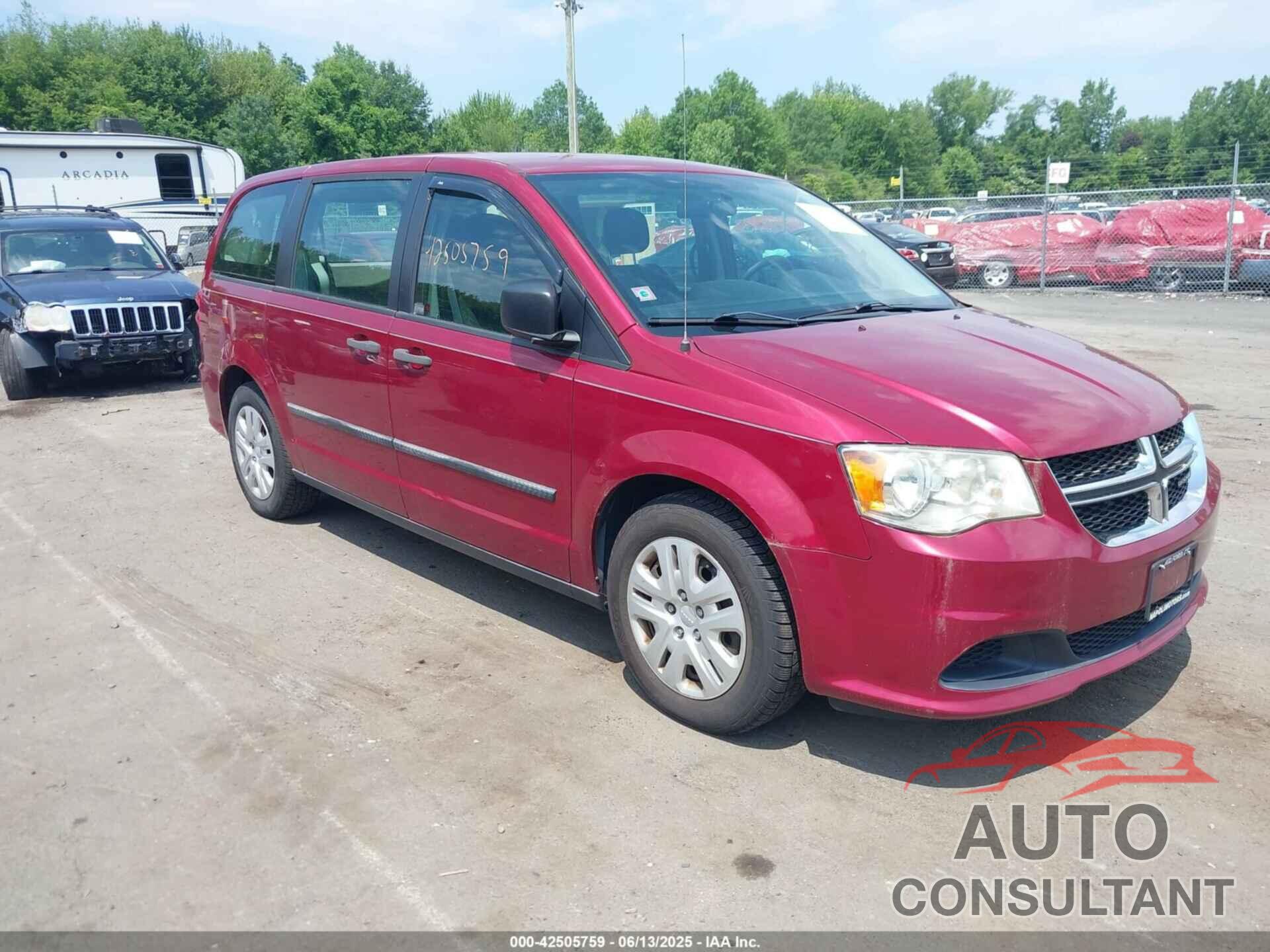 DODGE GRAND CARAVAN 2015 - 2C4RDGBG1FR558890