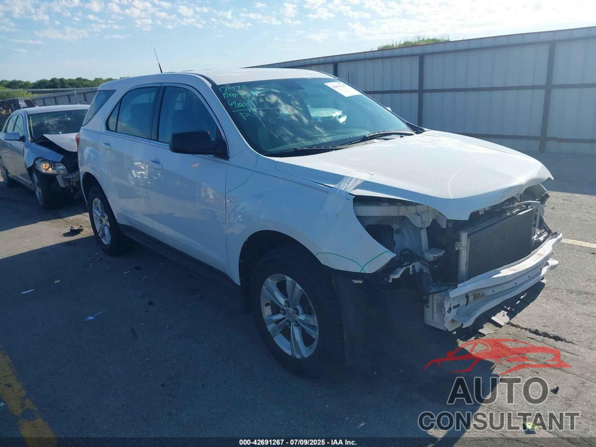 CHEVROLET EQUINOX 2011 - 2GNALBEC2B1312927