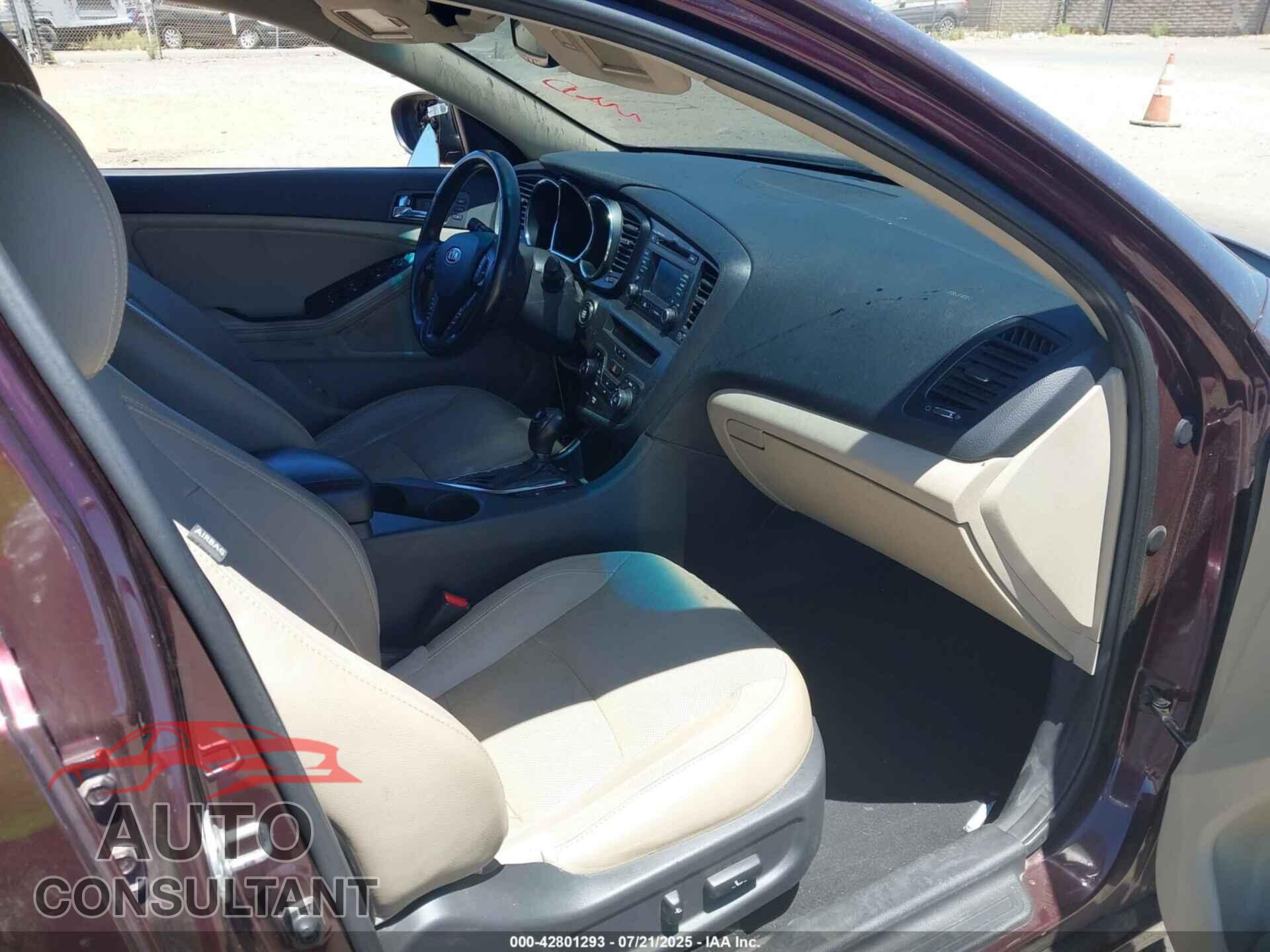 KIA OPTIMA 2012 - 5XXGN4A78CG083473