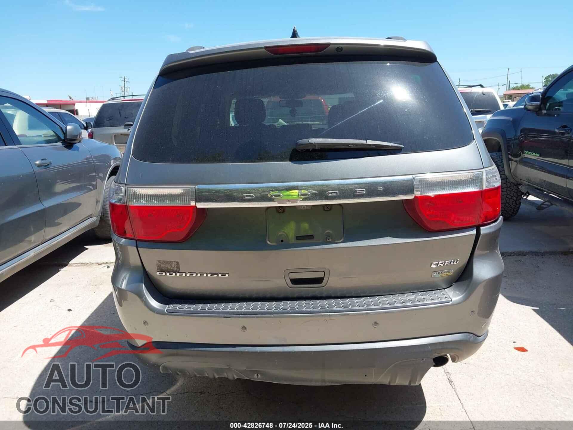 DODGE DURANGO 2012 - 1C4RDHDG7CC126554