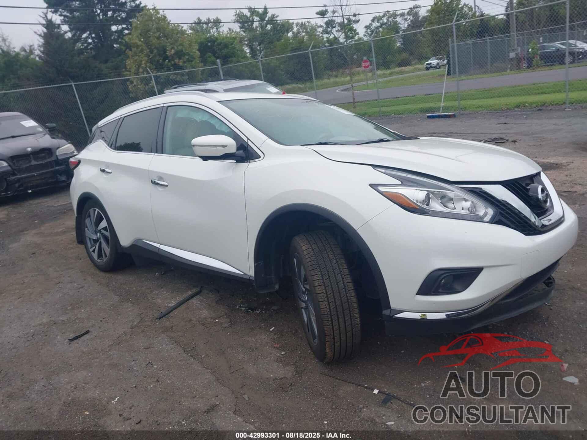 NISSAN MURANO 2015 - 5N1AZ2MH4FN203115
