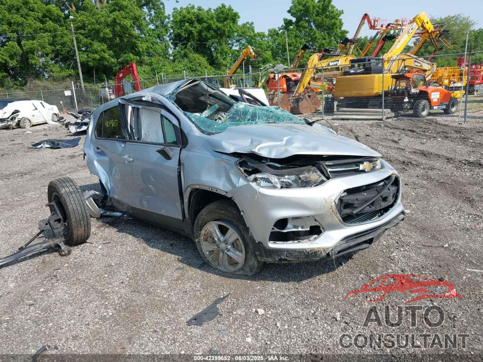 CHEVROLET TRAX 2019 - 3GNCJNSB8KL356344
