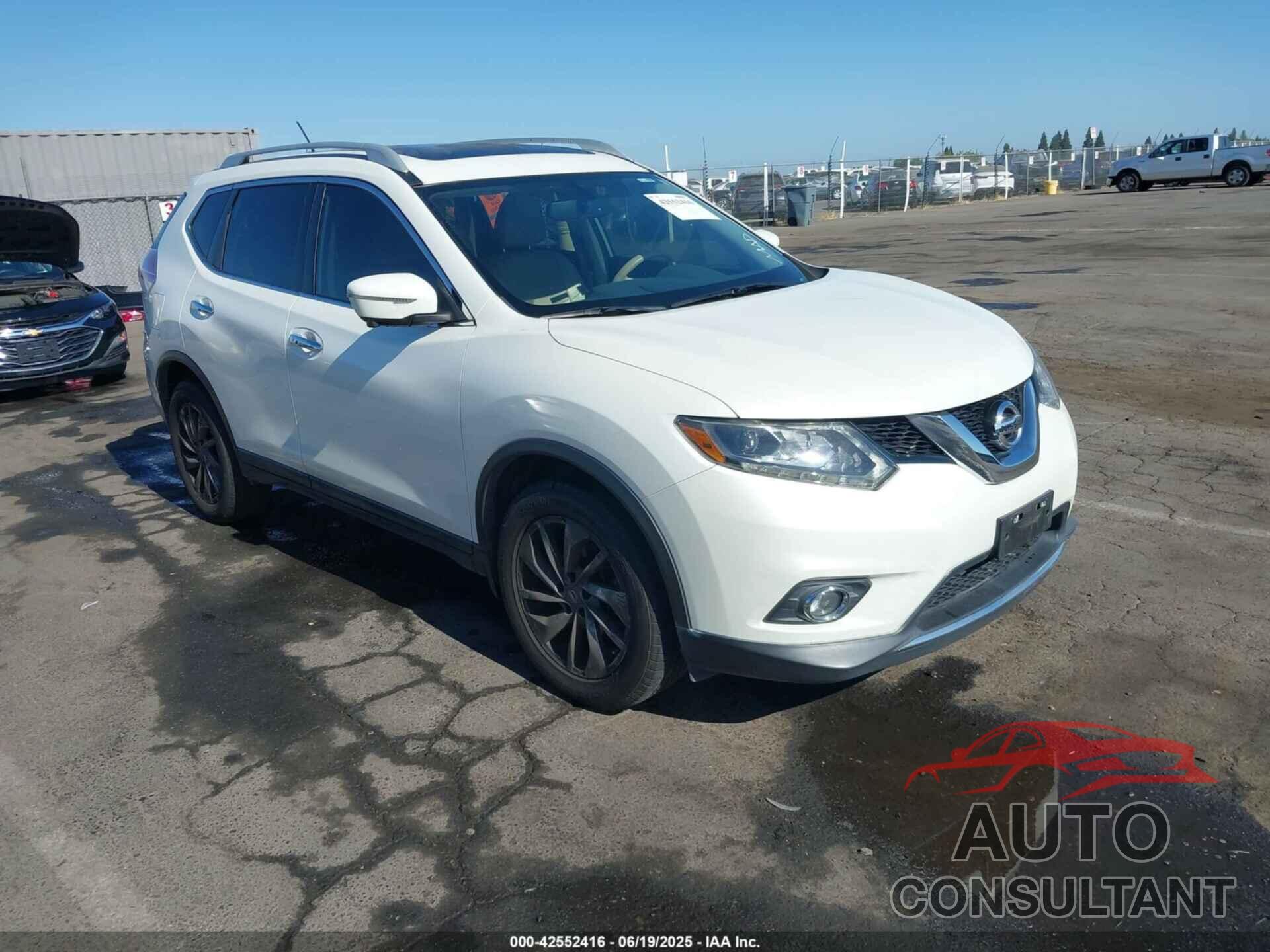 NISSAN ROGUE 2015 - 5N1AT2MT6FC873959