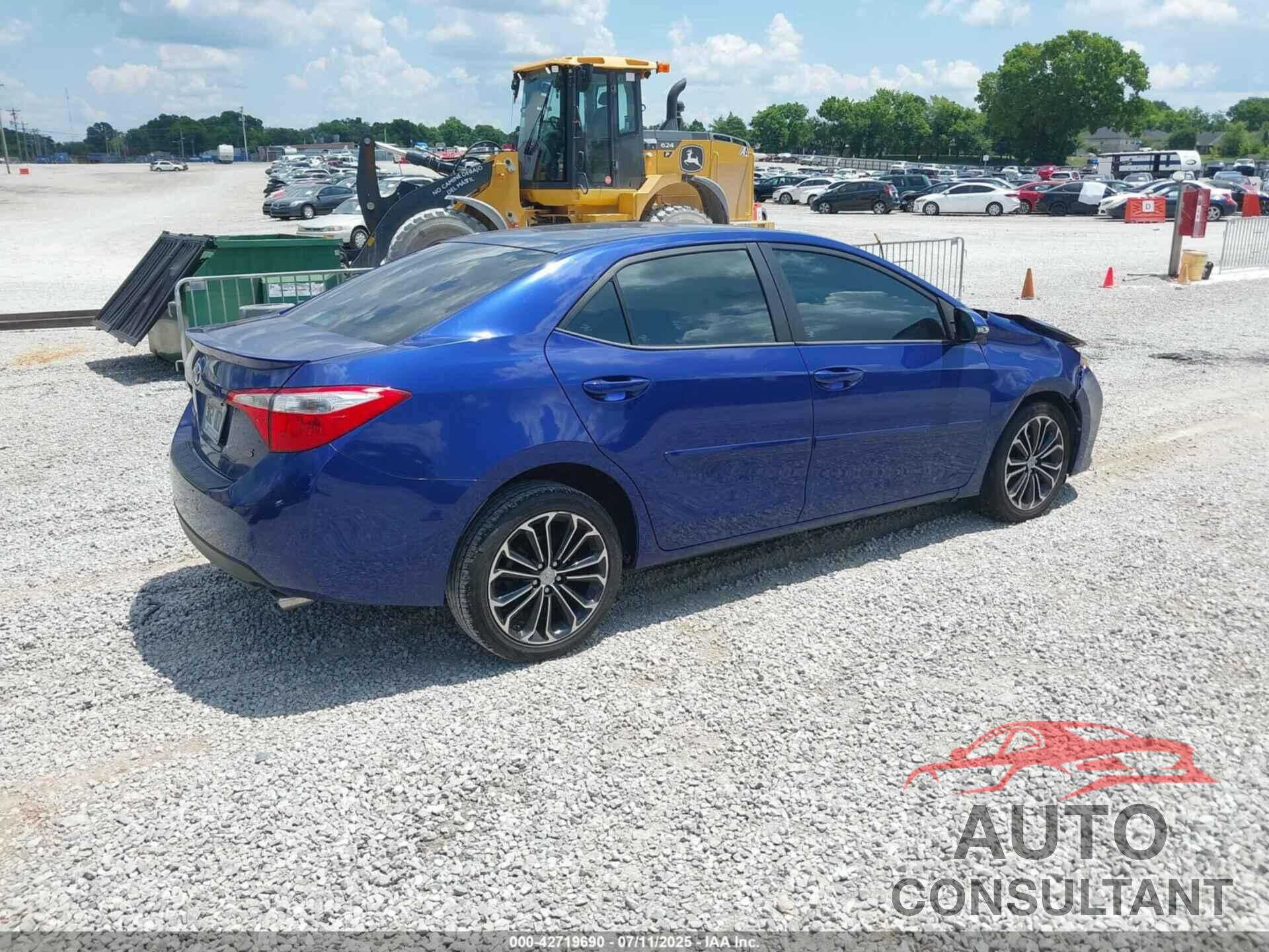 TOYOTA COROLLA 2016 - 5YFBURHE8GP538270