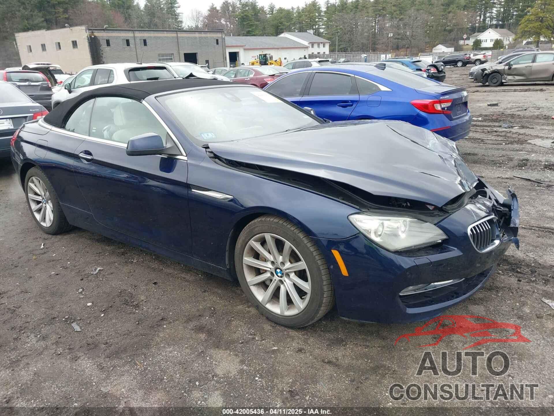 BMW 640I 2013 - WBALW7C51DDX58713