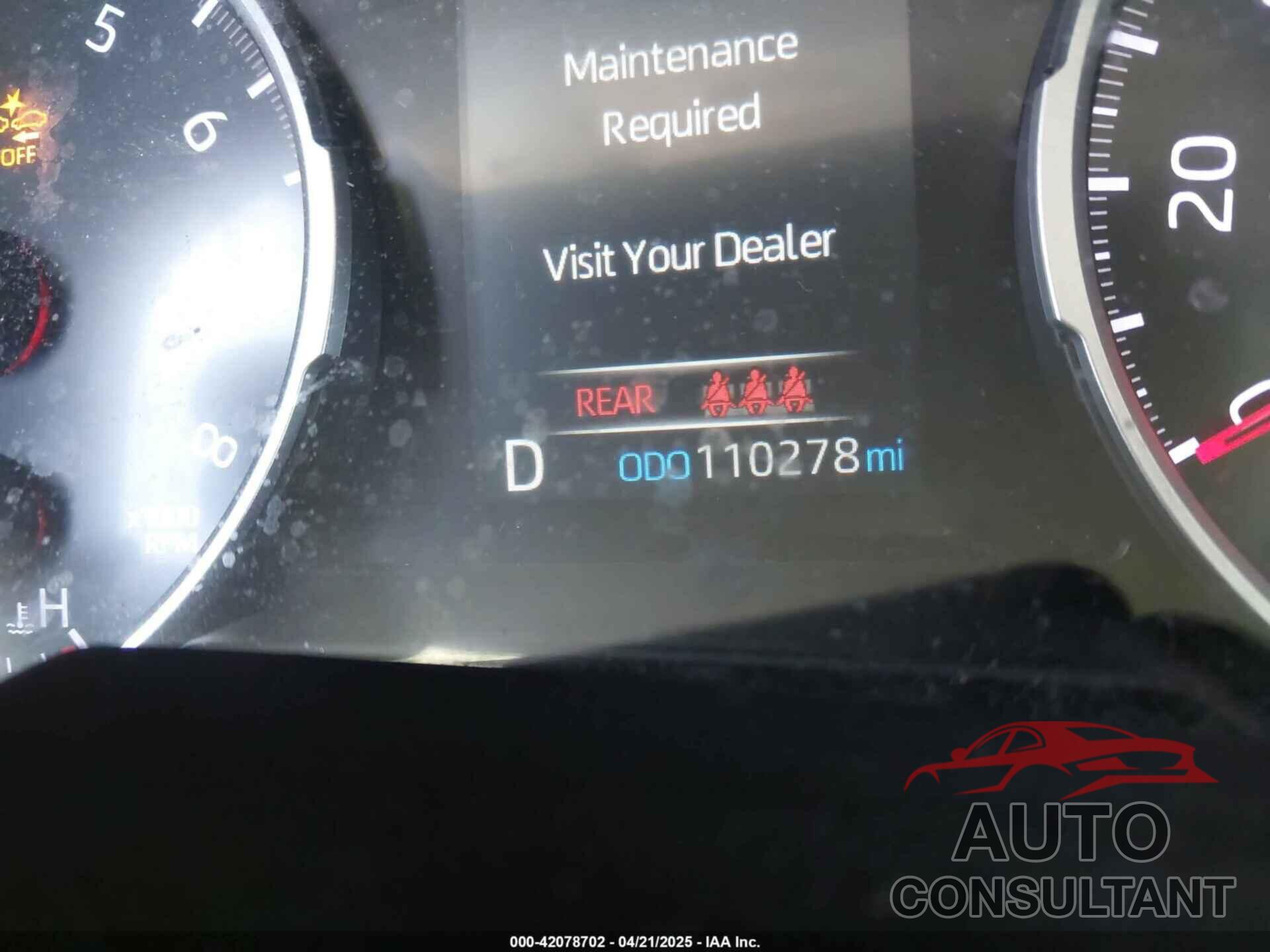 TOYOTA RAV4 2021 - 2T3W1RFV4MC126881