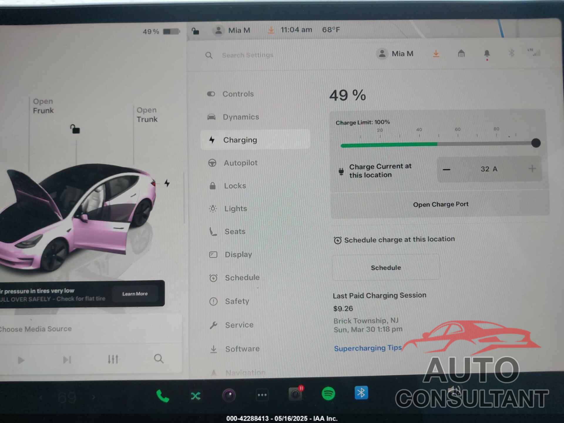 TESLA MODEL 3 2023 - 5YJ3E1EA2PF626392