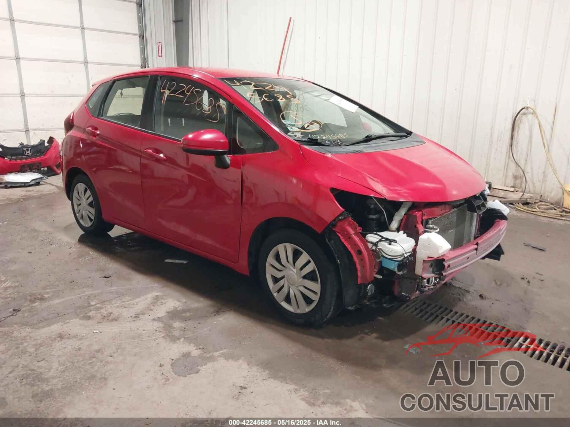 HONDA FIT 2016 - JHMGK5H54GX013100