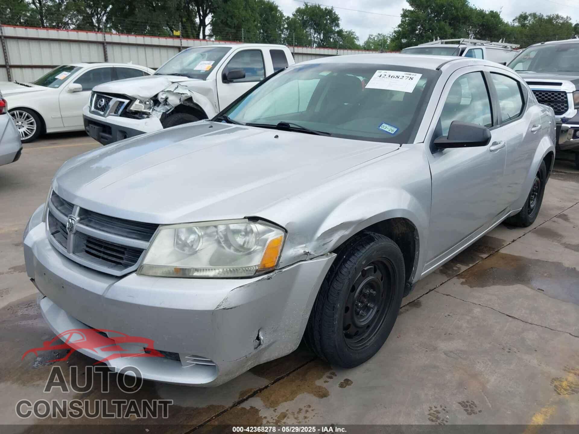 DODGE AVENGER 2010 - 1B3CC4FB2AN105908