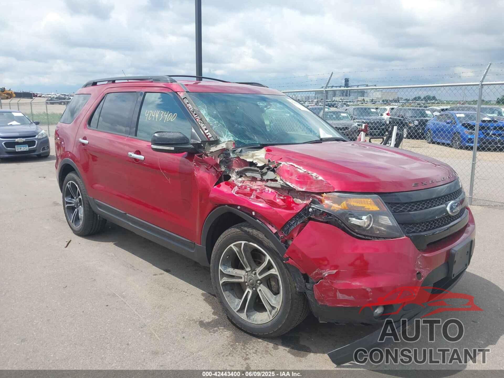FORD EXPLORER 2013 - 1FM5K8GT6DGC24834