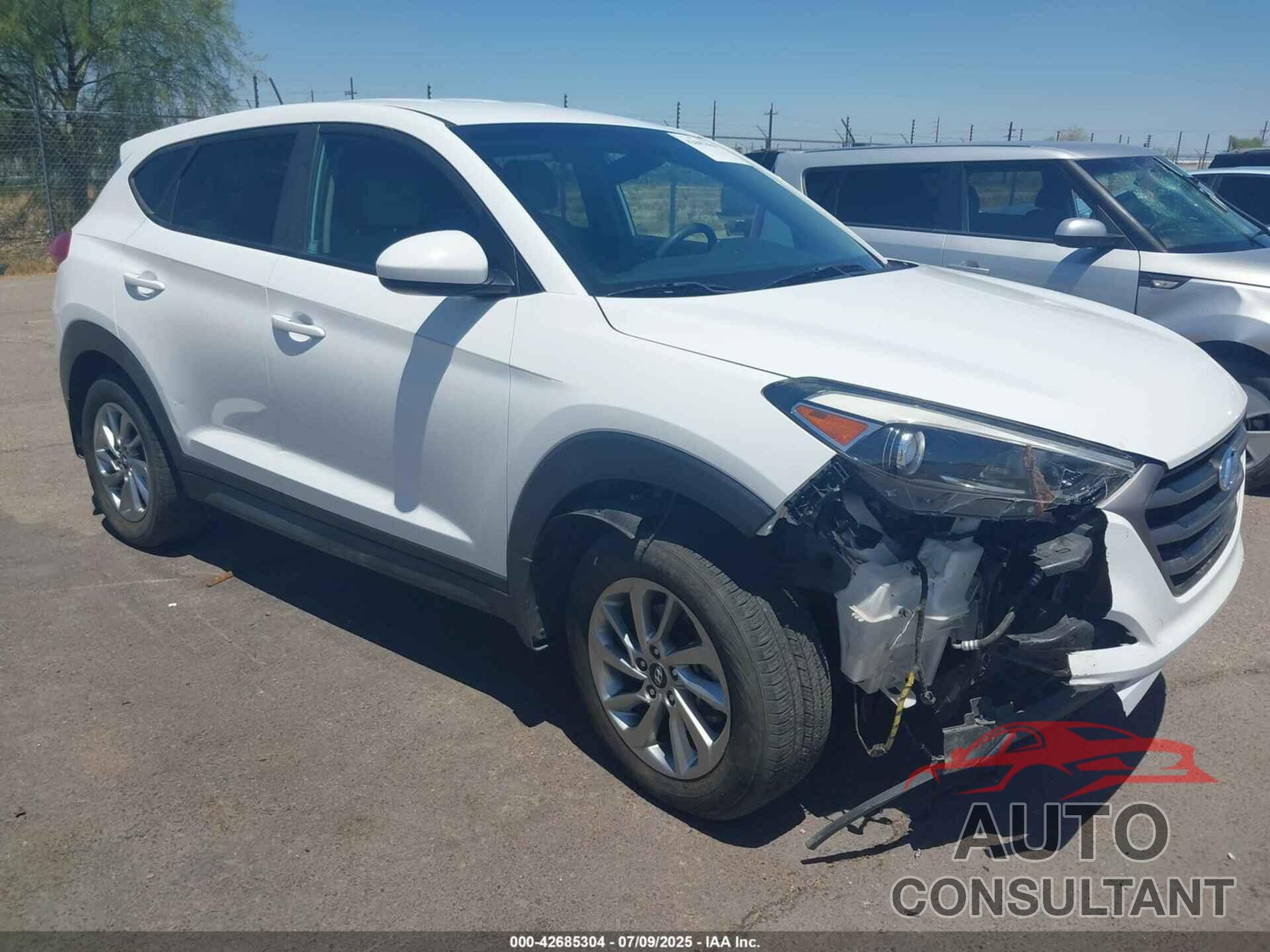HYUNDAI TUCSON 2016 - KM8J23A48GU154133
