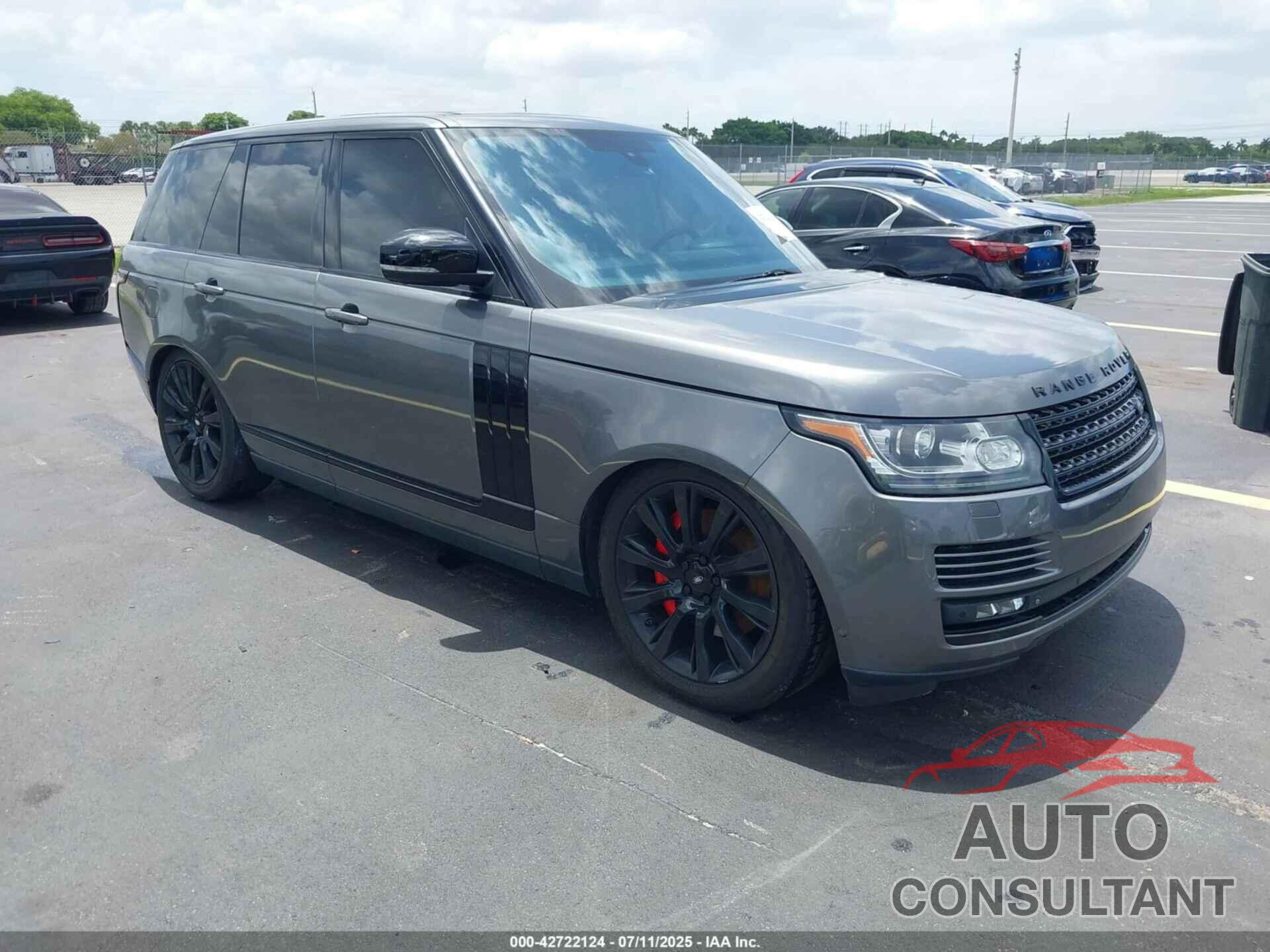LAND ROVER RANGE ROVER 2015 - SALGS2TF2FA240134