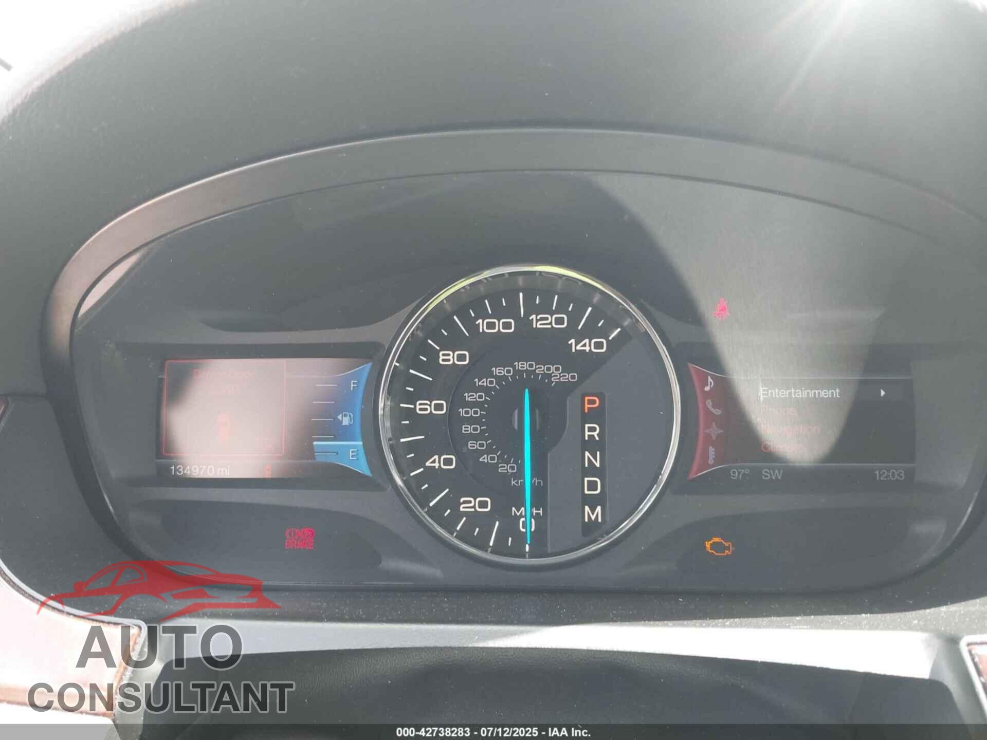 FORD EDGE 2011 - 2FMDK3KC2BBA23121