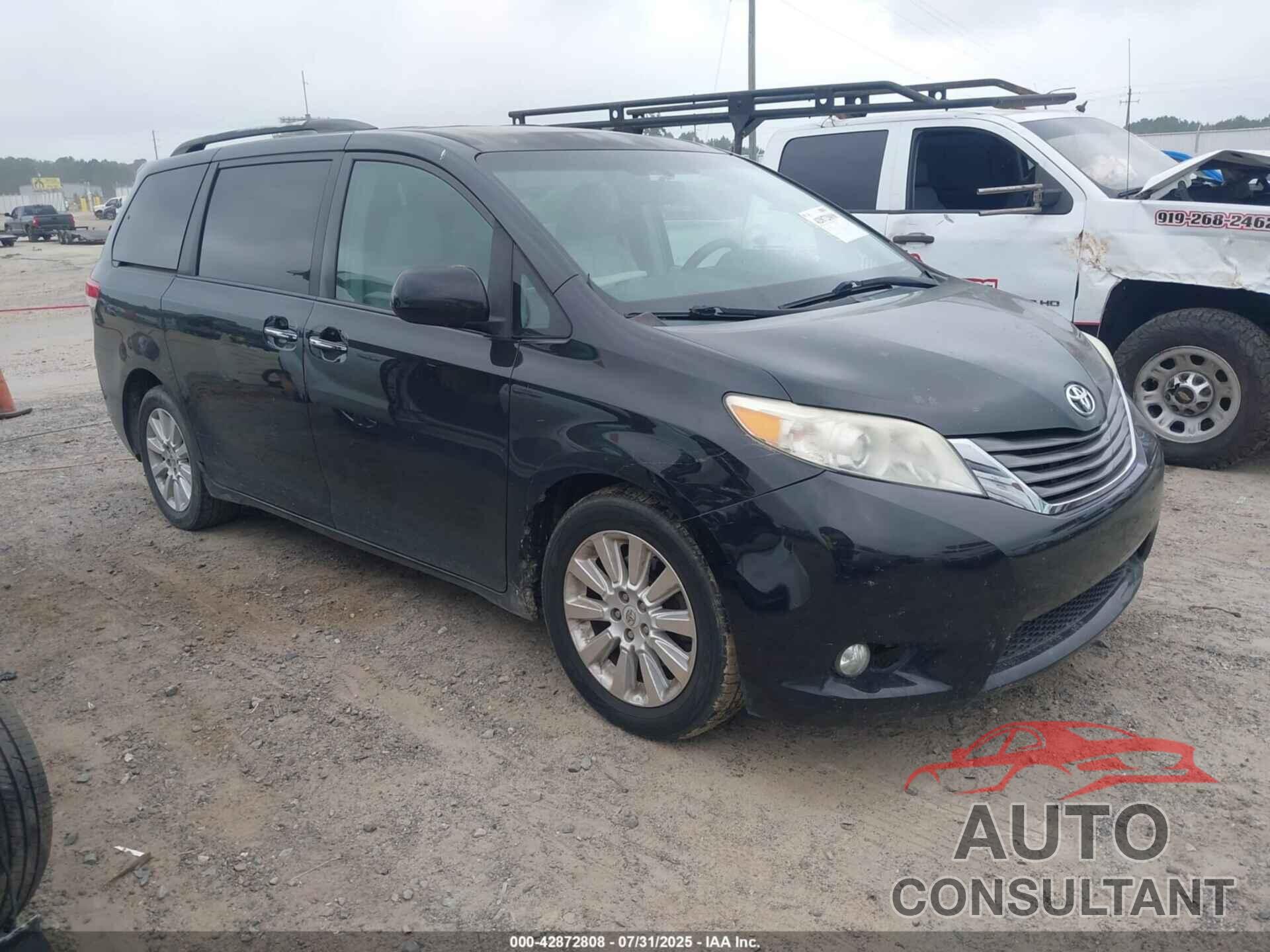 TOYOTA SIENNA 2011 - 5TDDK3DC6BS017788