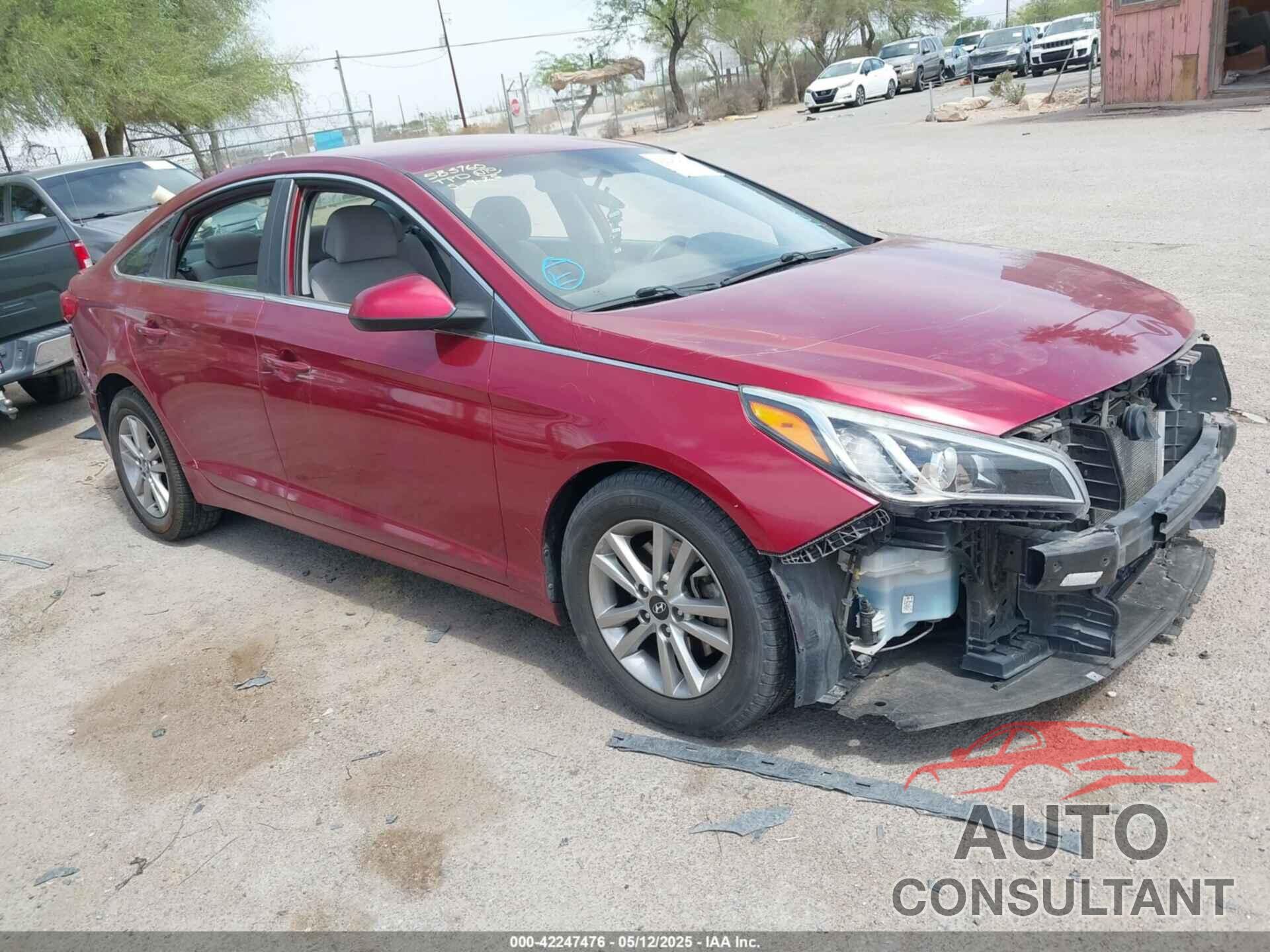 HYUNDAI SONATA 2016 - 5NPE24AF9GH400758
