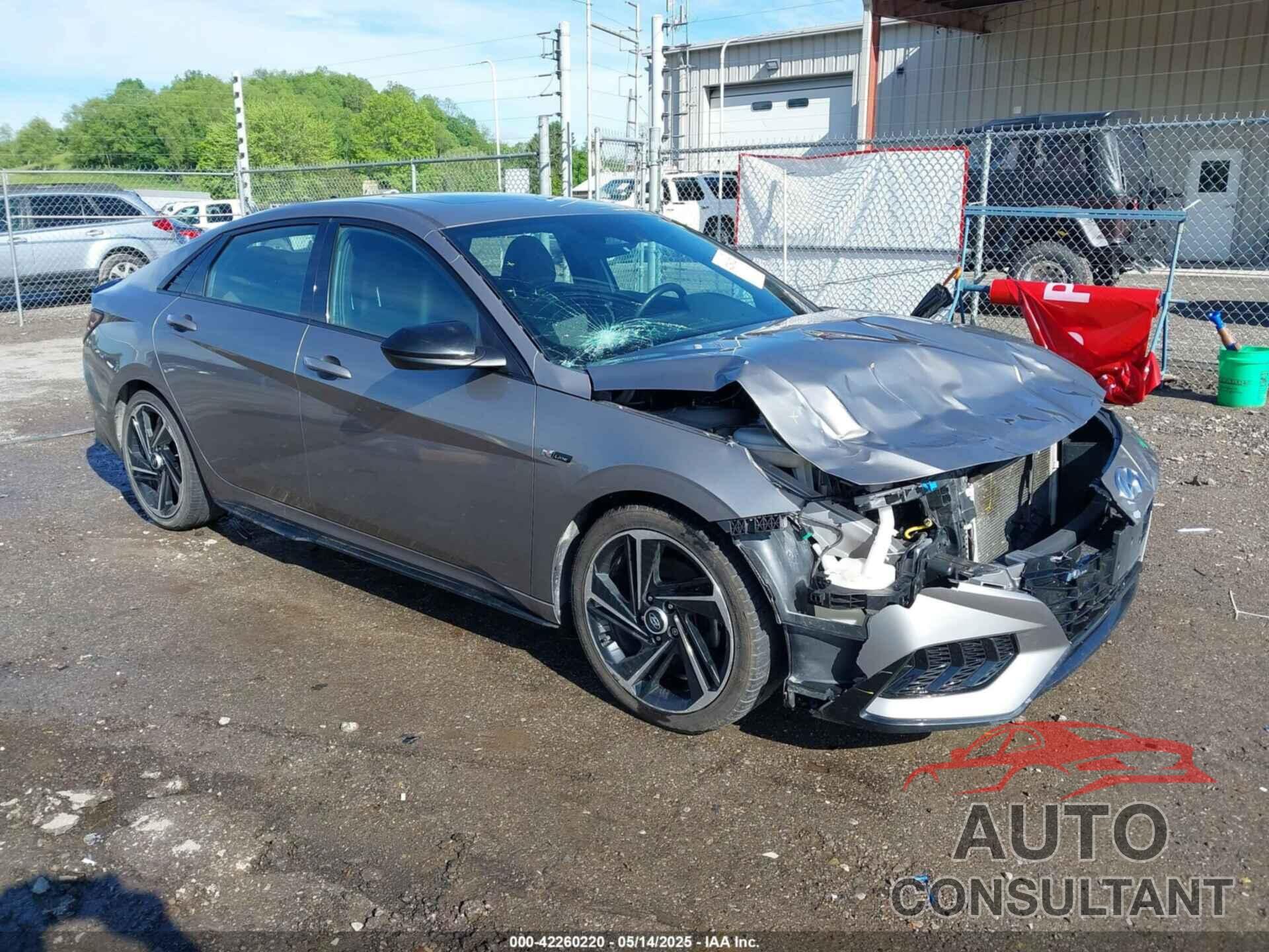HYUNDAI ELANTRA 2021 - KMHLR4AF8MU156102