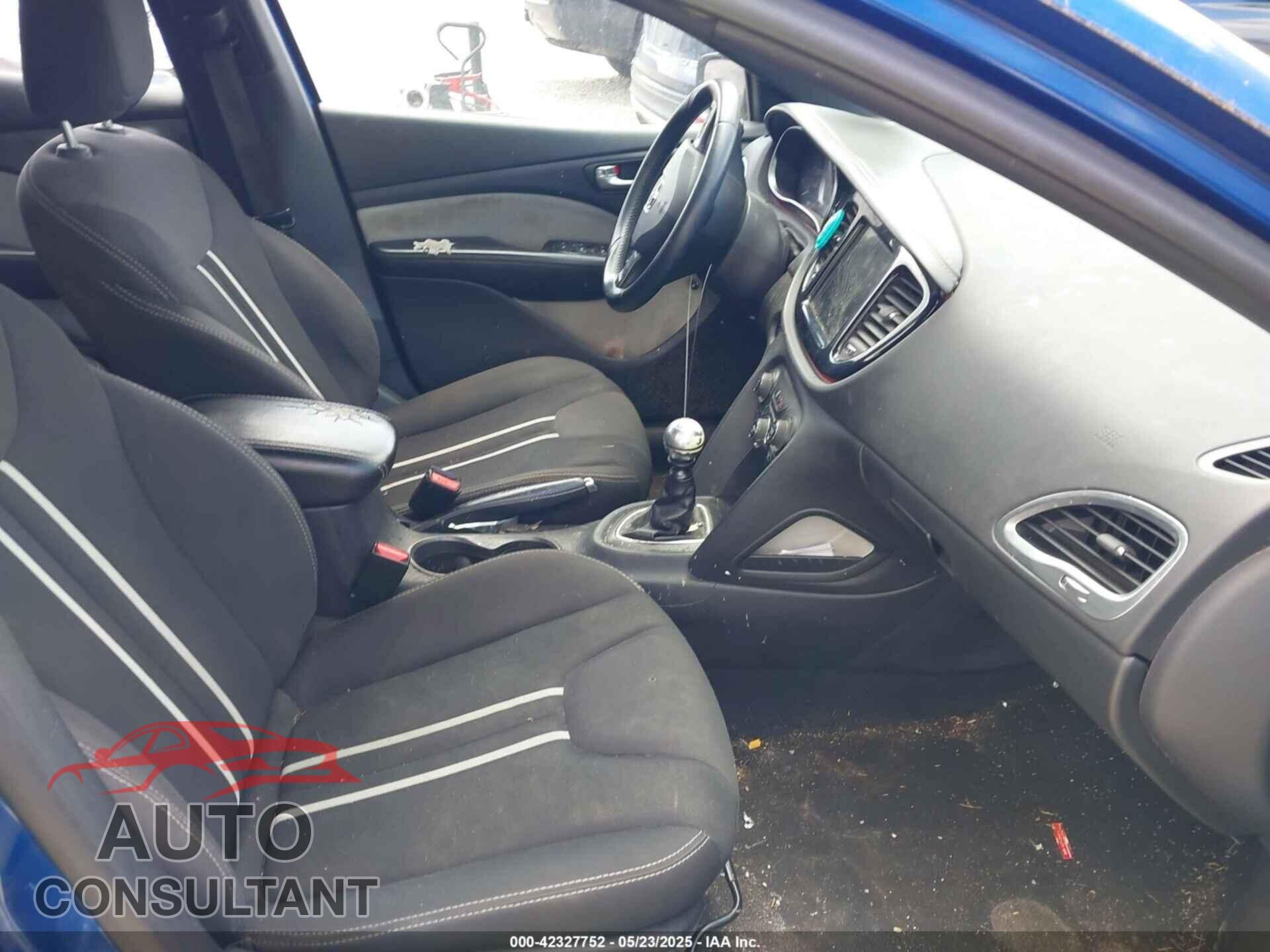 DODGE DART 2014 - 1C3CDFBB6ED823653