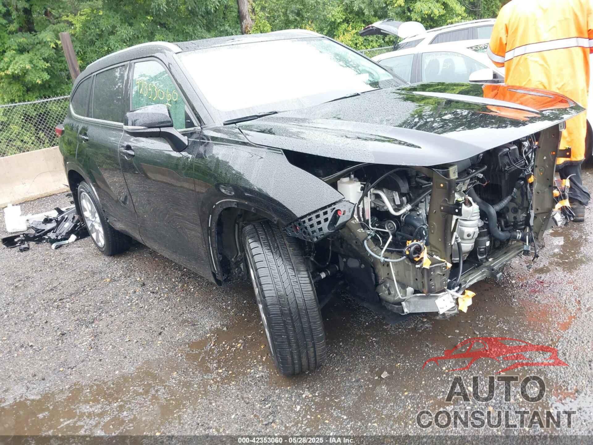 TOYOTA HIGHLANDER 2021 - 5TDDZRBH5MS082650