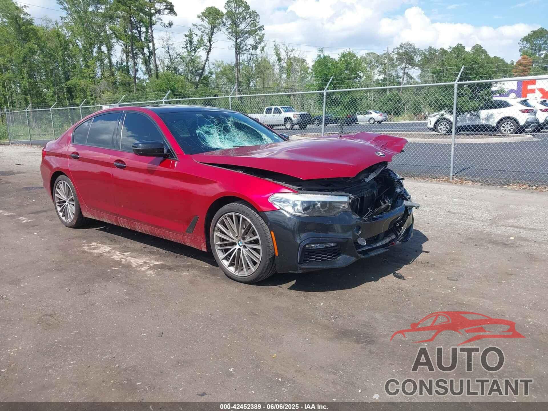 BMW 530E 2018 - WBAJA9C52JG623266