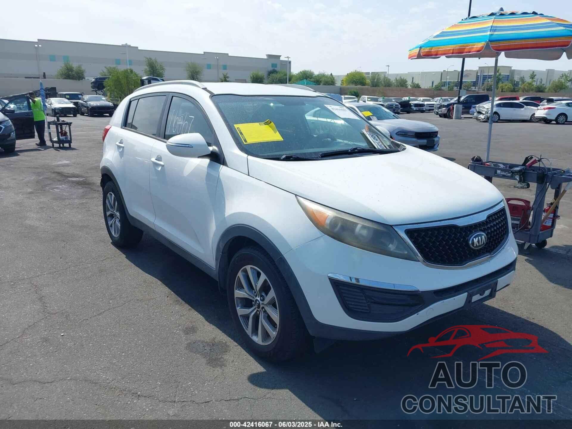 KIA SPORTAGE 2015 - KNDPB3AC0F7709174