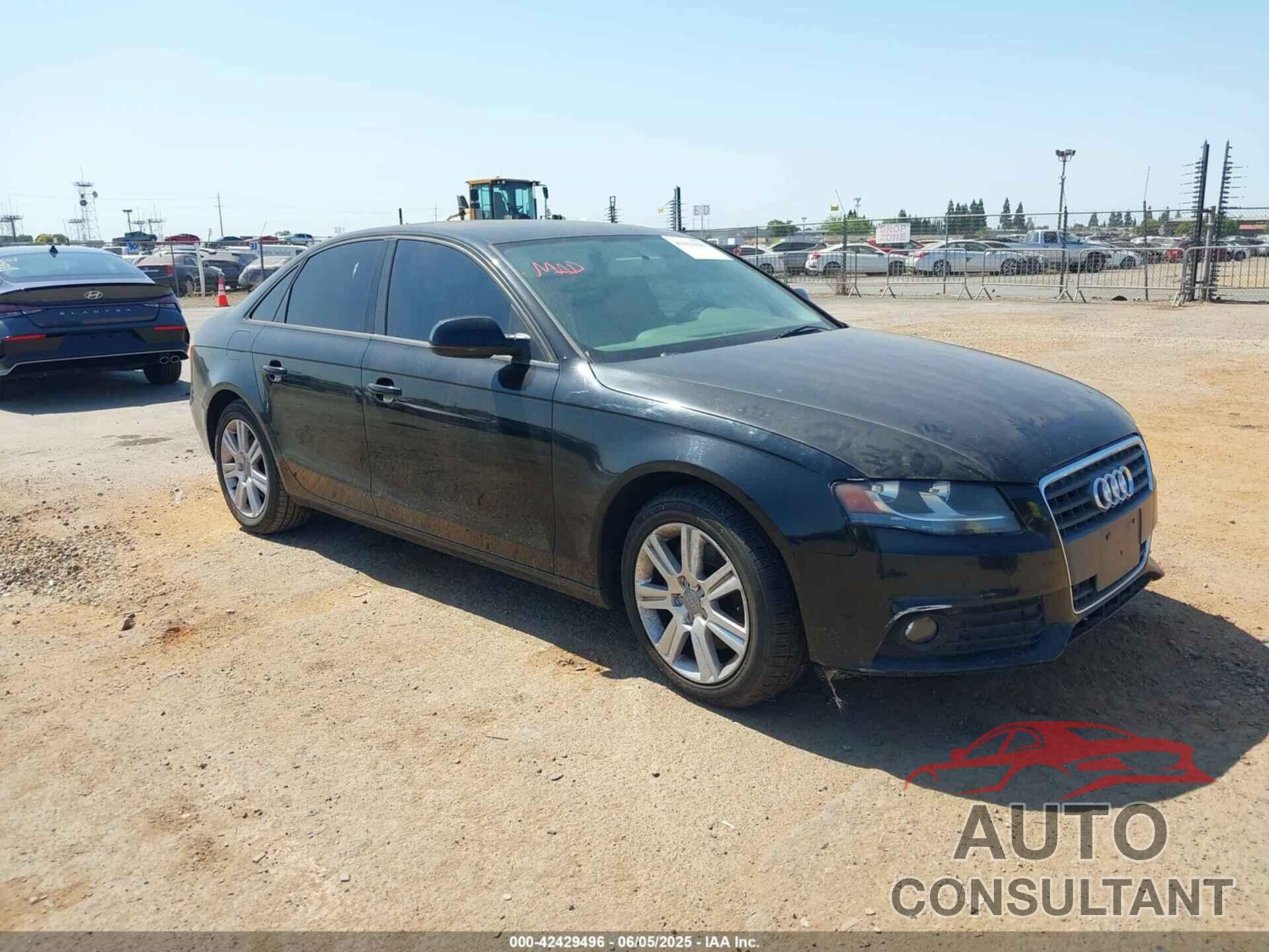 AUDI A4 2010 - WAUBFAFLXAN015508