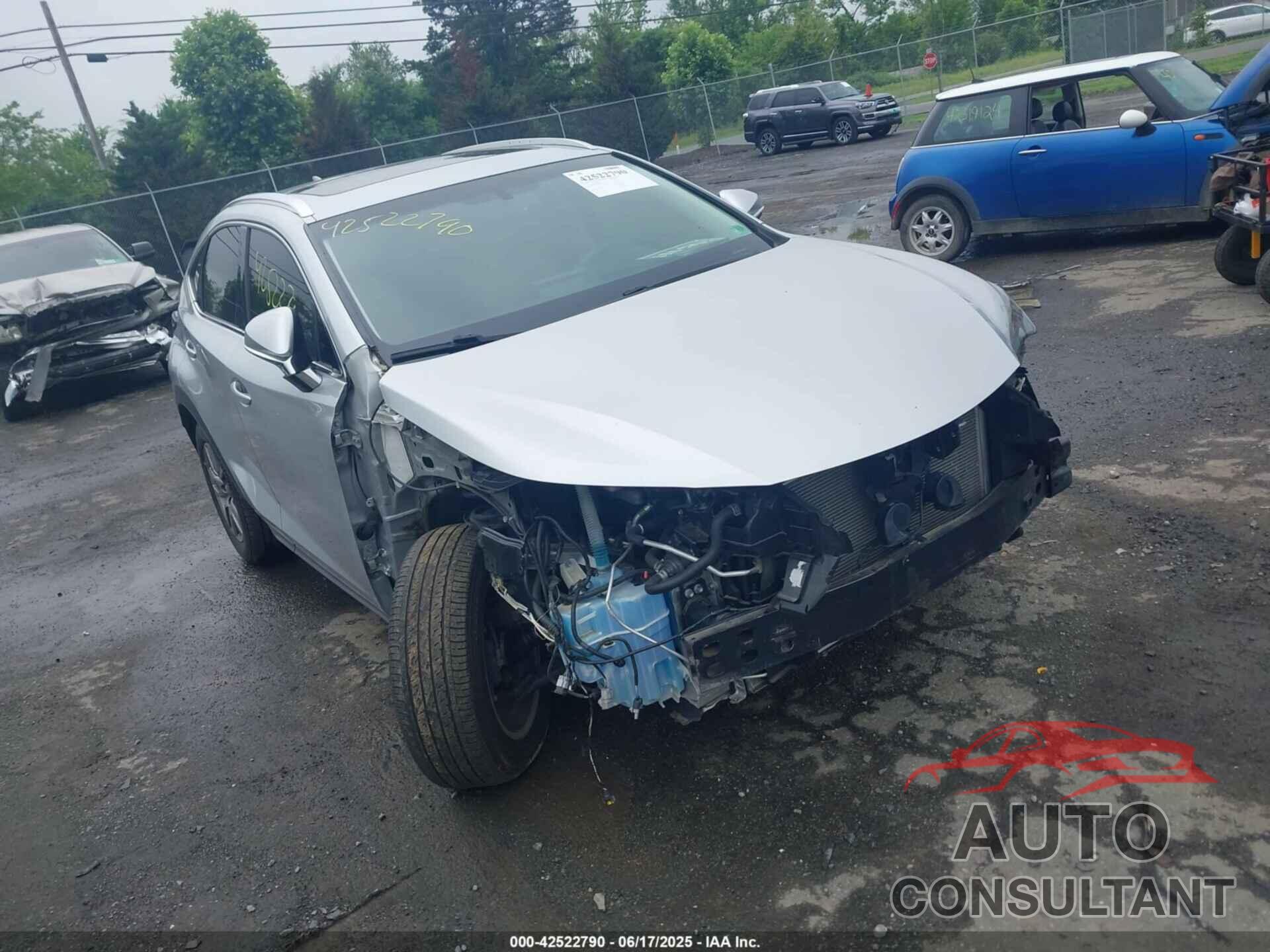 LEXUS NX 200T 2015 - JTJYARBZ6F2002300