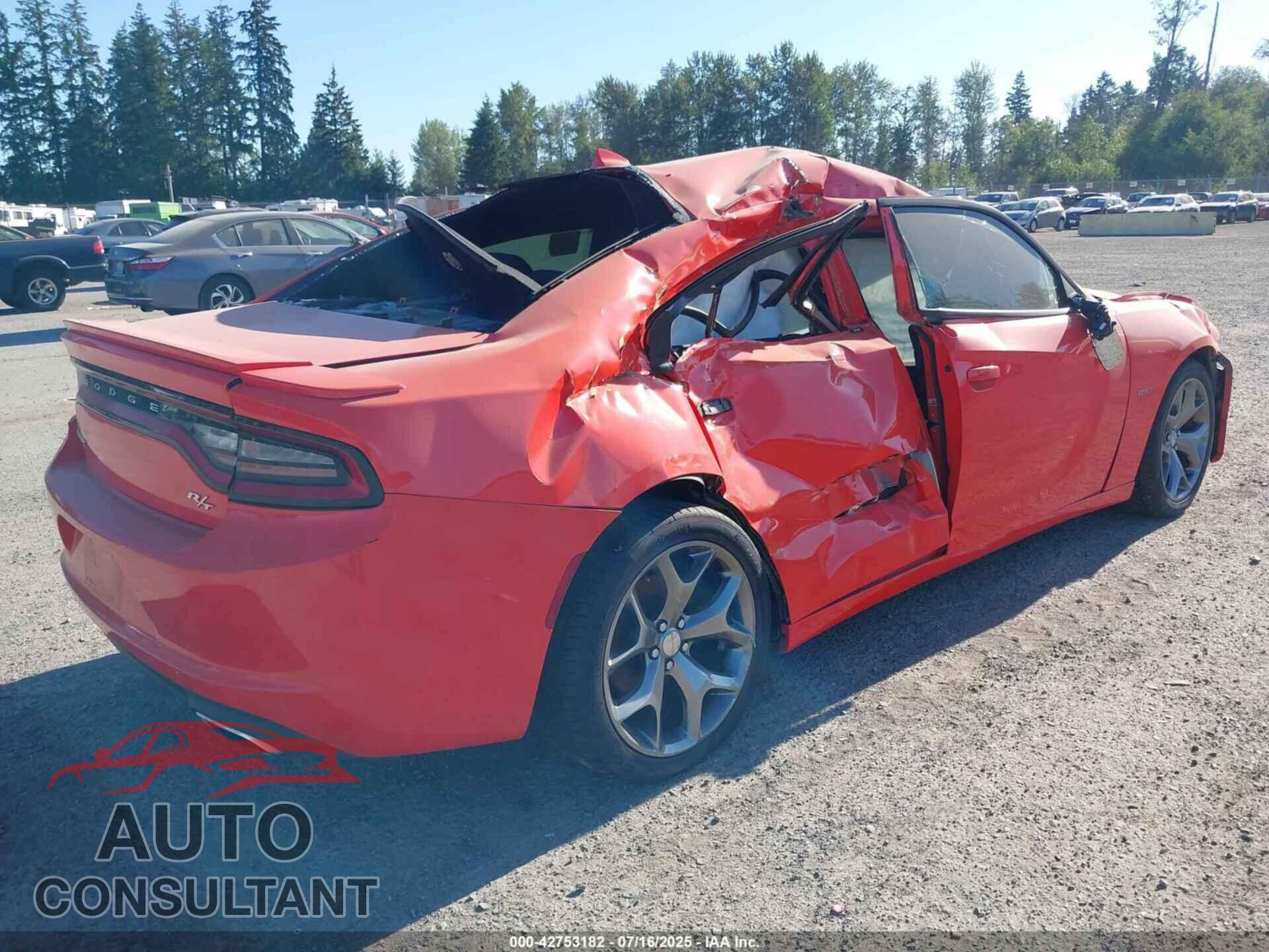 DODGE CHARGER 2016 - 2C3CDXCT4GH347714